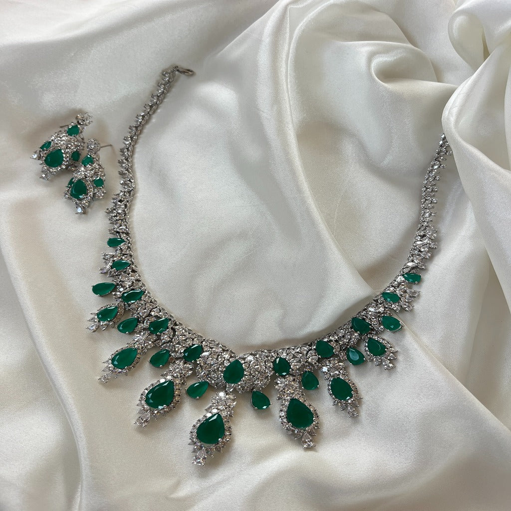 American Diamond Jewellery set