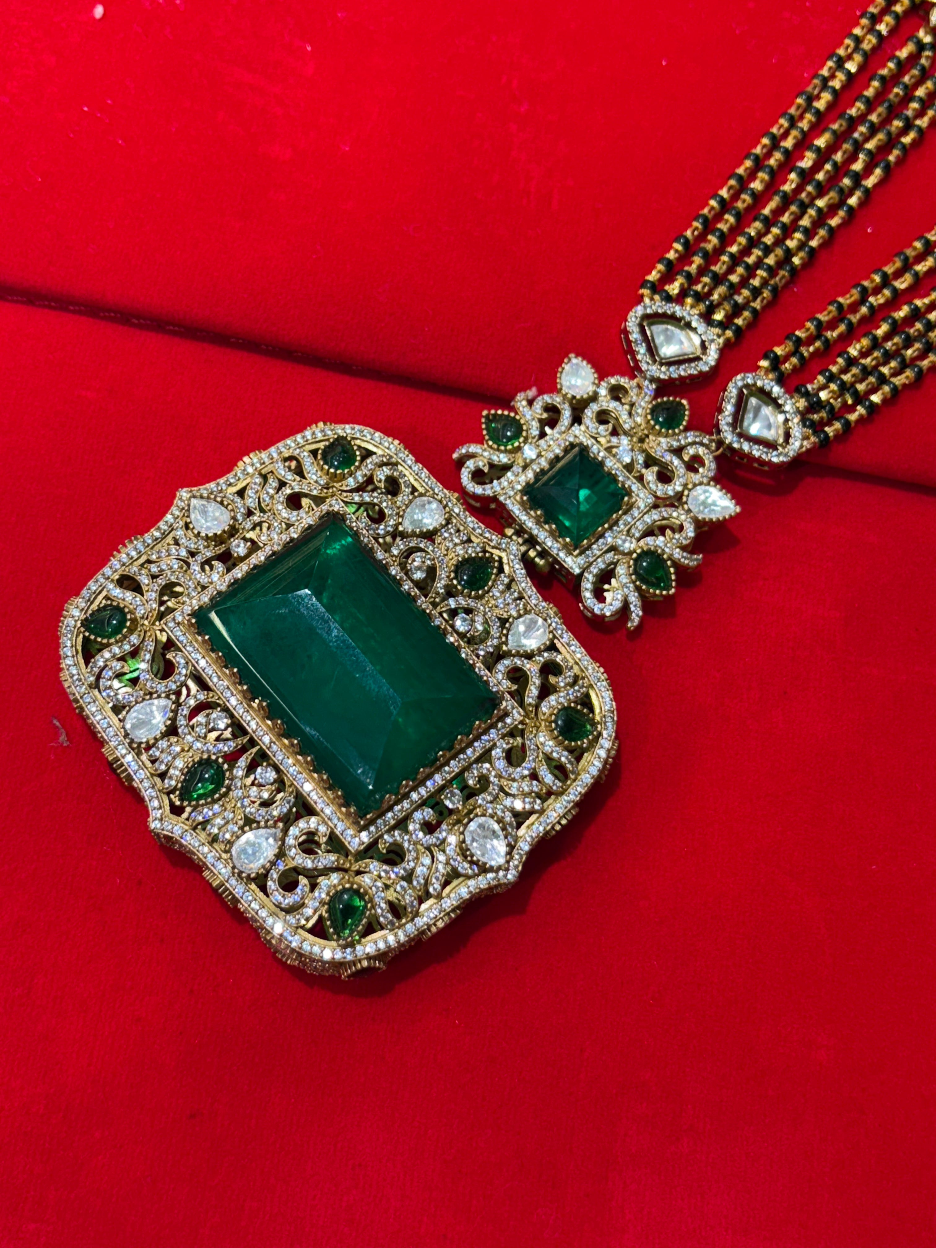 Antique Kundan Mangalsutra