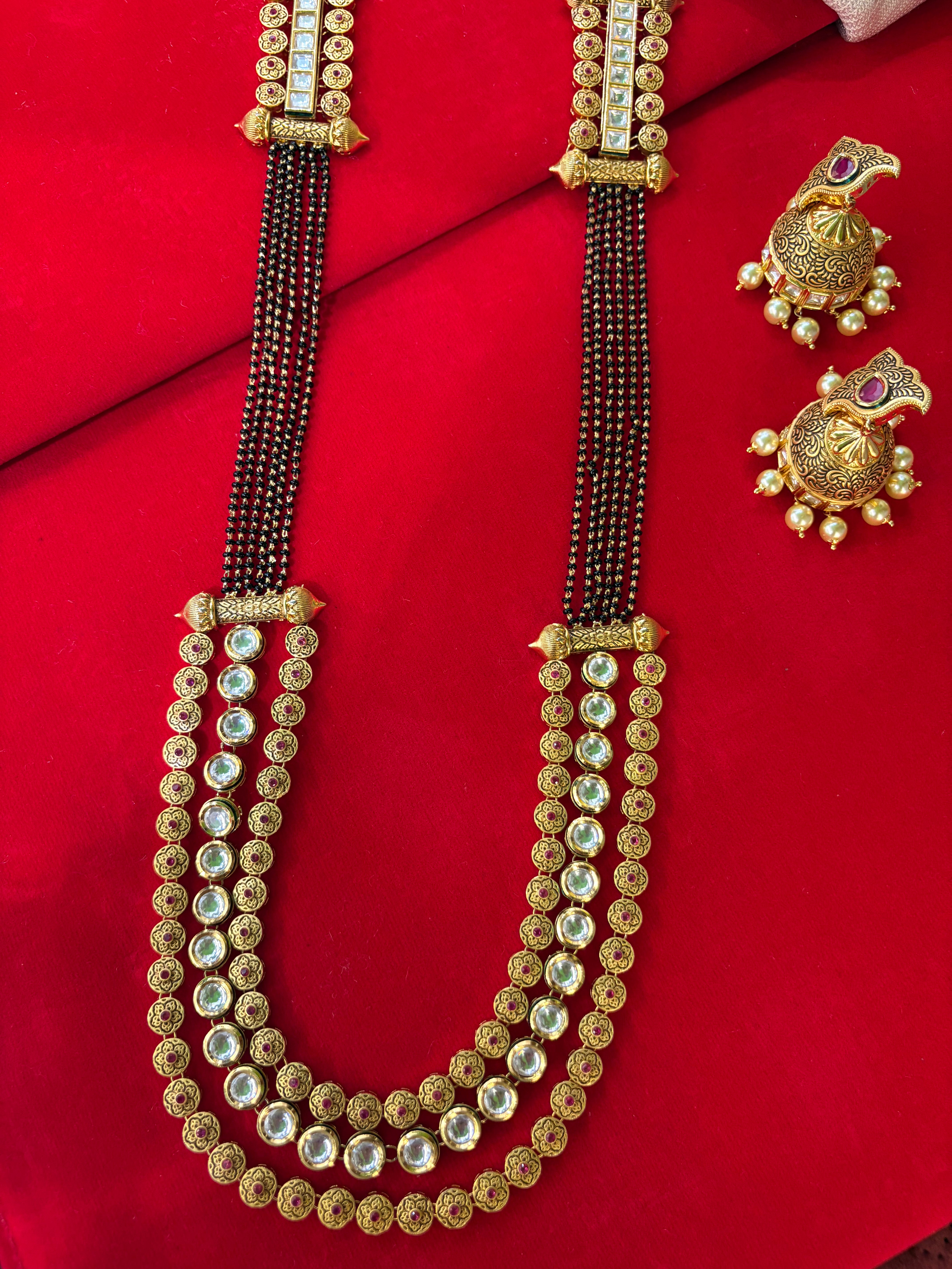 Antique Kundan Mangalsutra