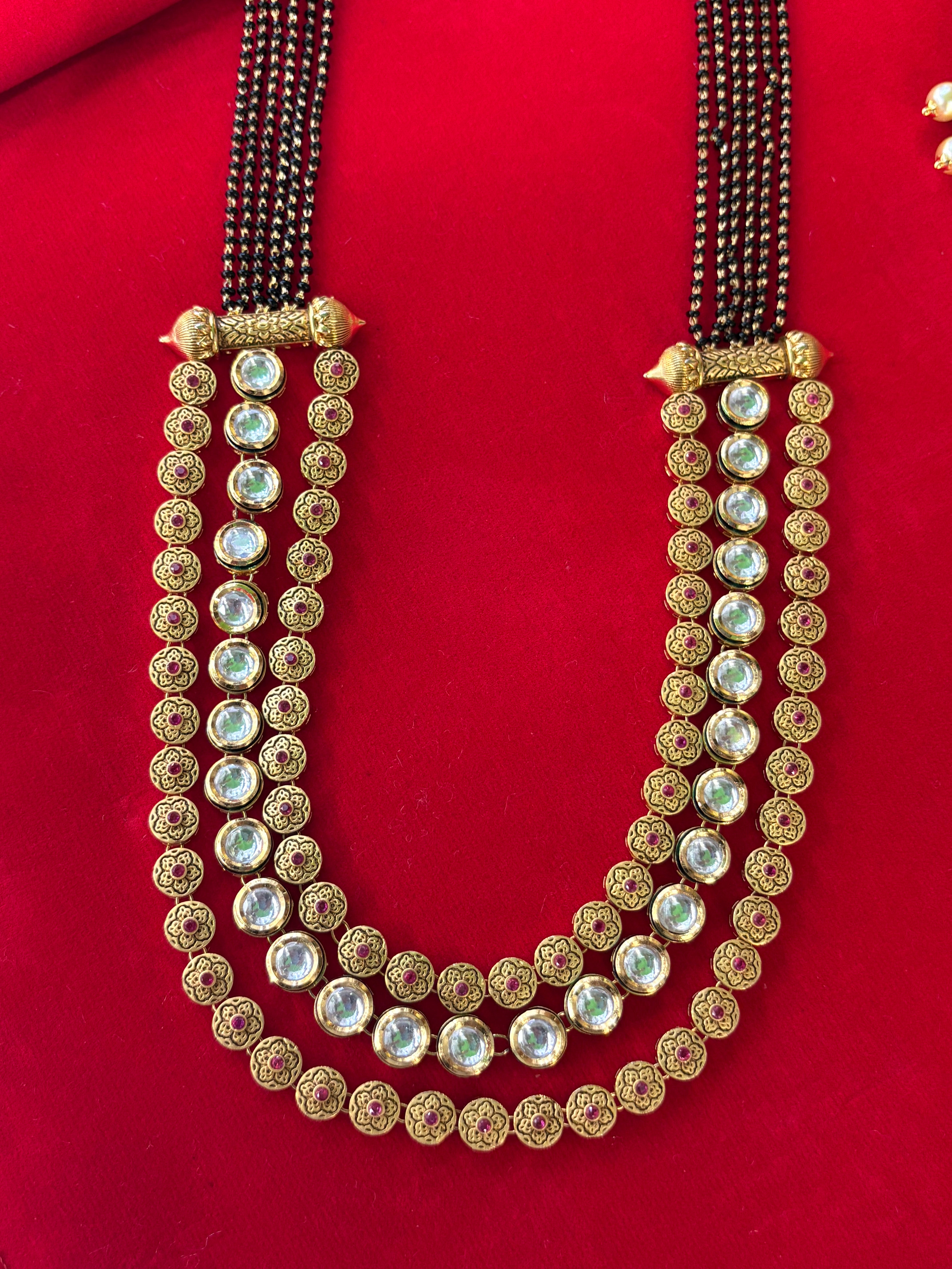 Antique Kundan Mangalsutra
