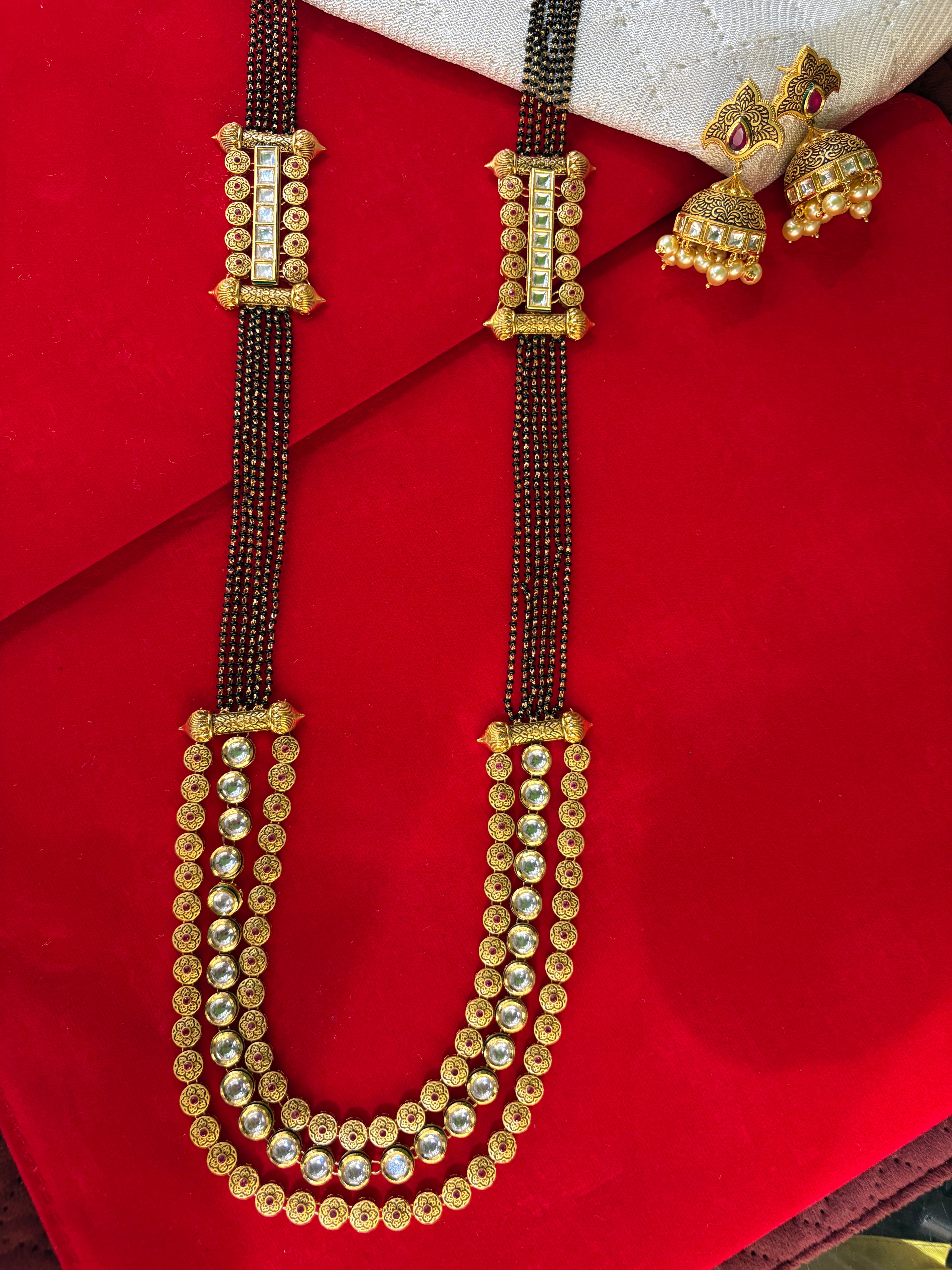 Antique Kundan Mangalsutra