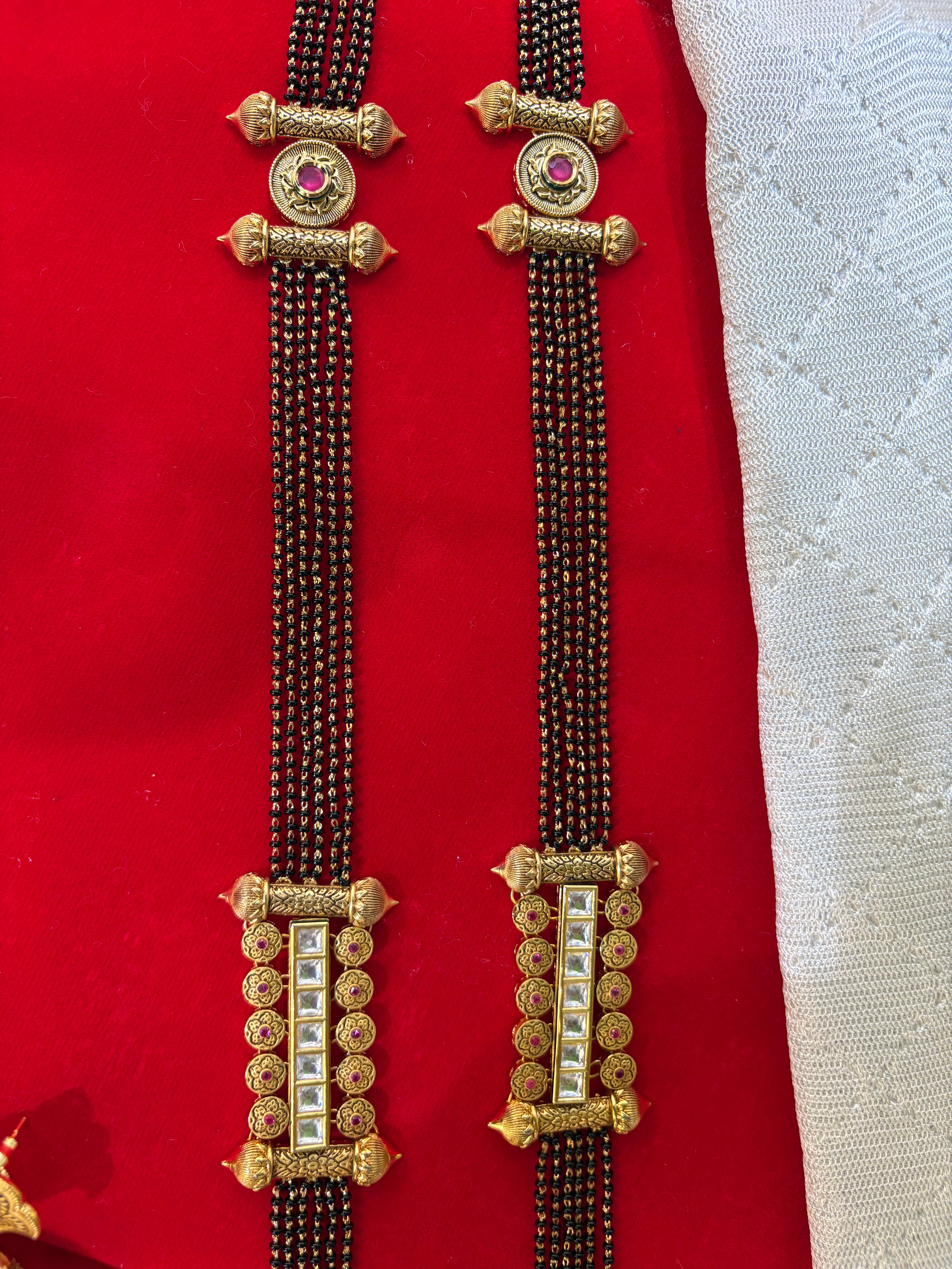 Antique Kundan Mangalsutra