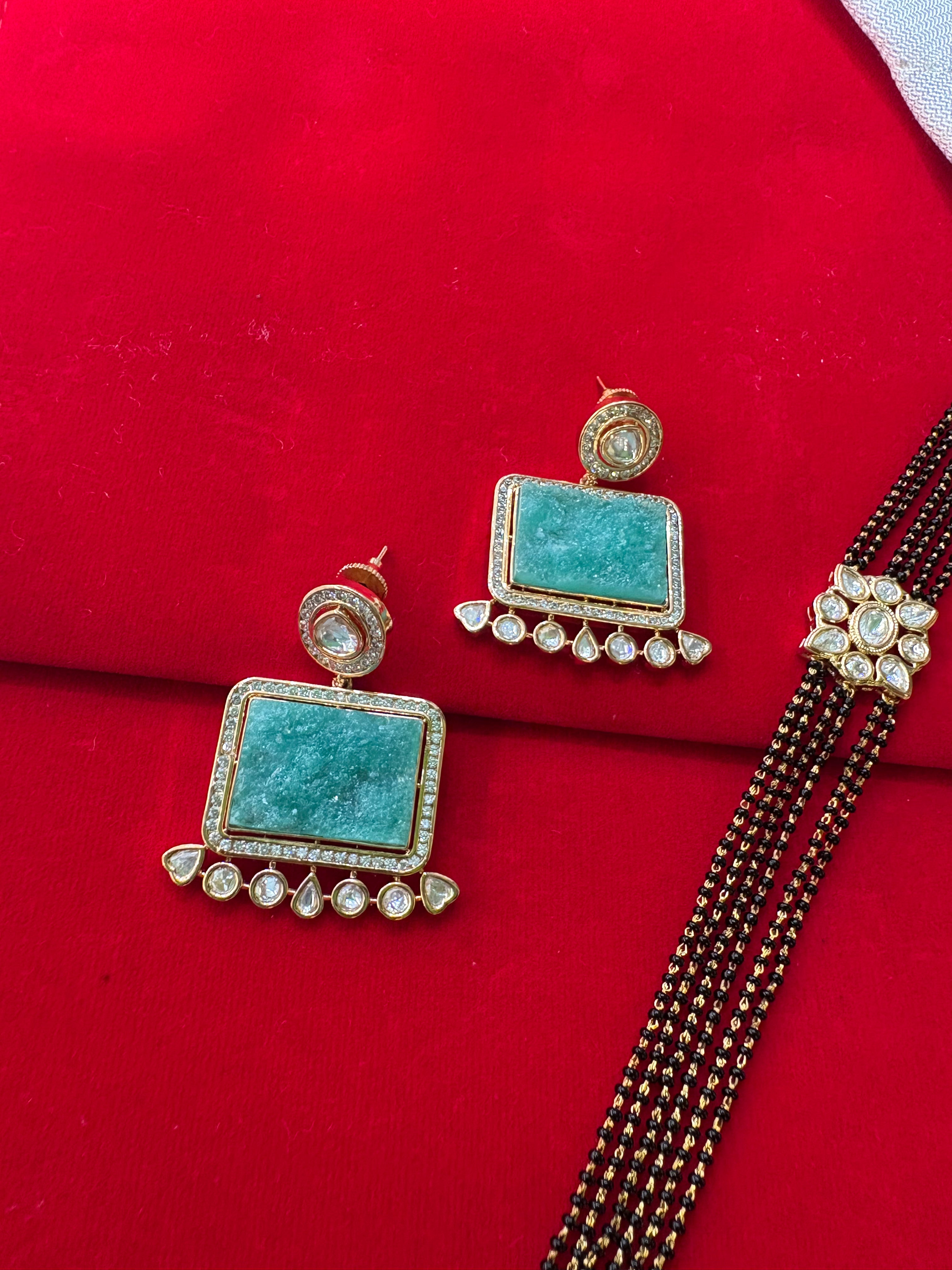 Kundan Mangalsutra set