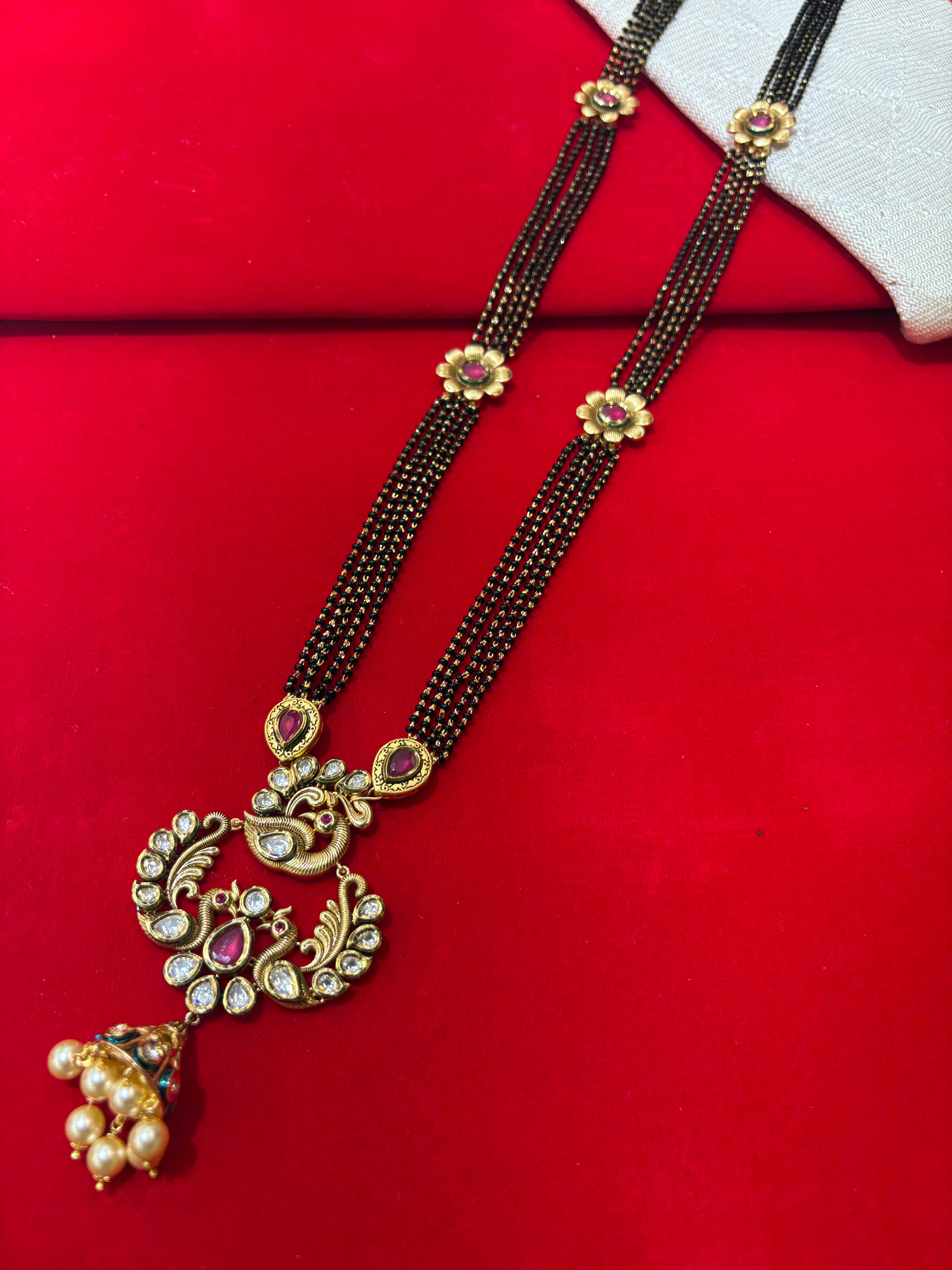 Antique Kundan Mangalsutra