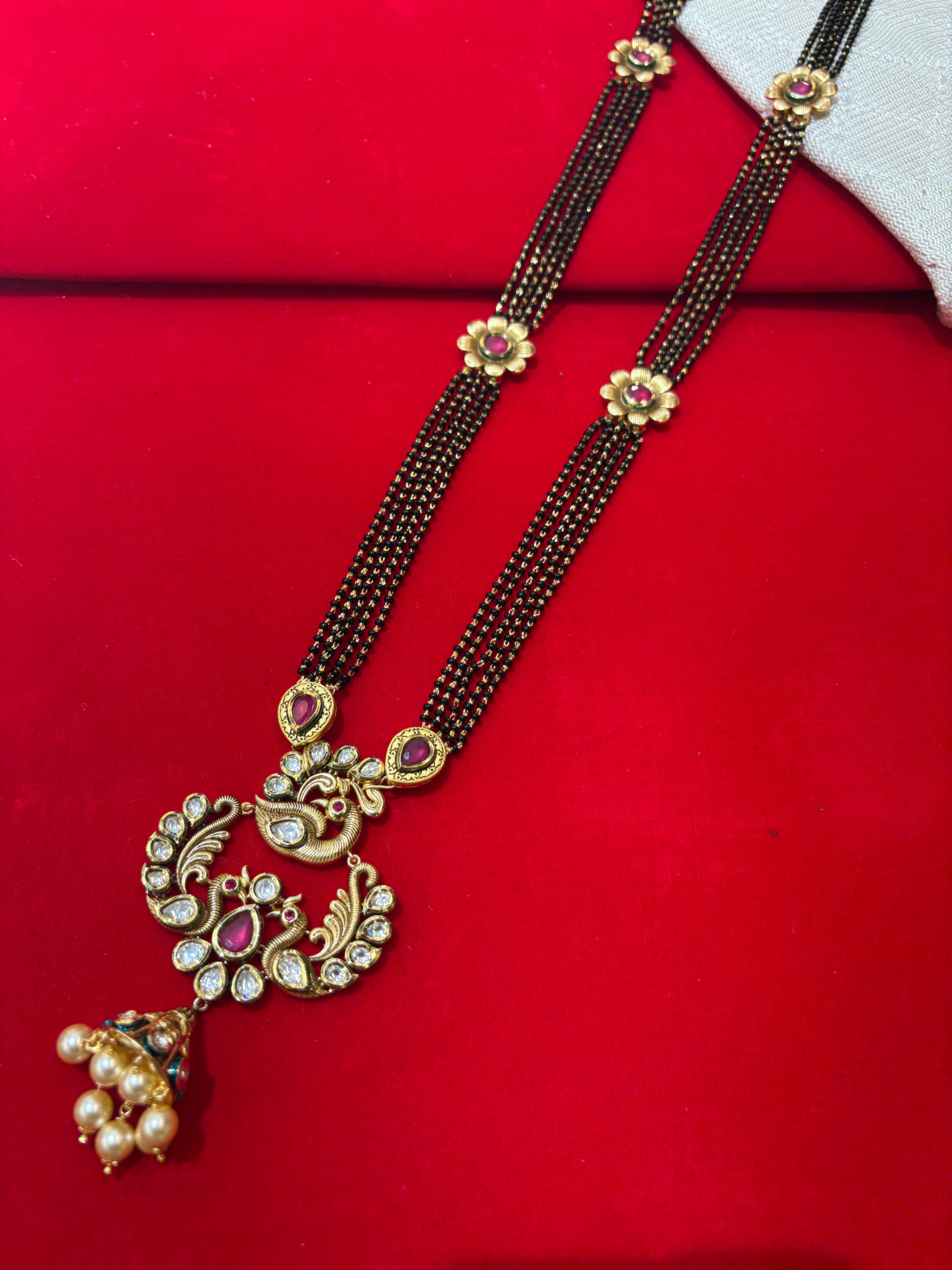 Antique Kundan Mangalsutra