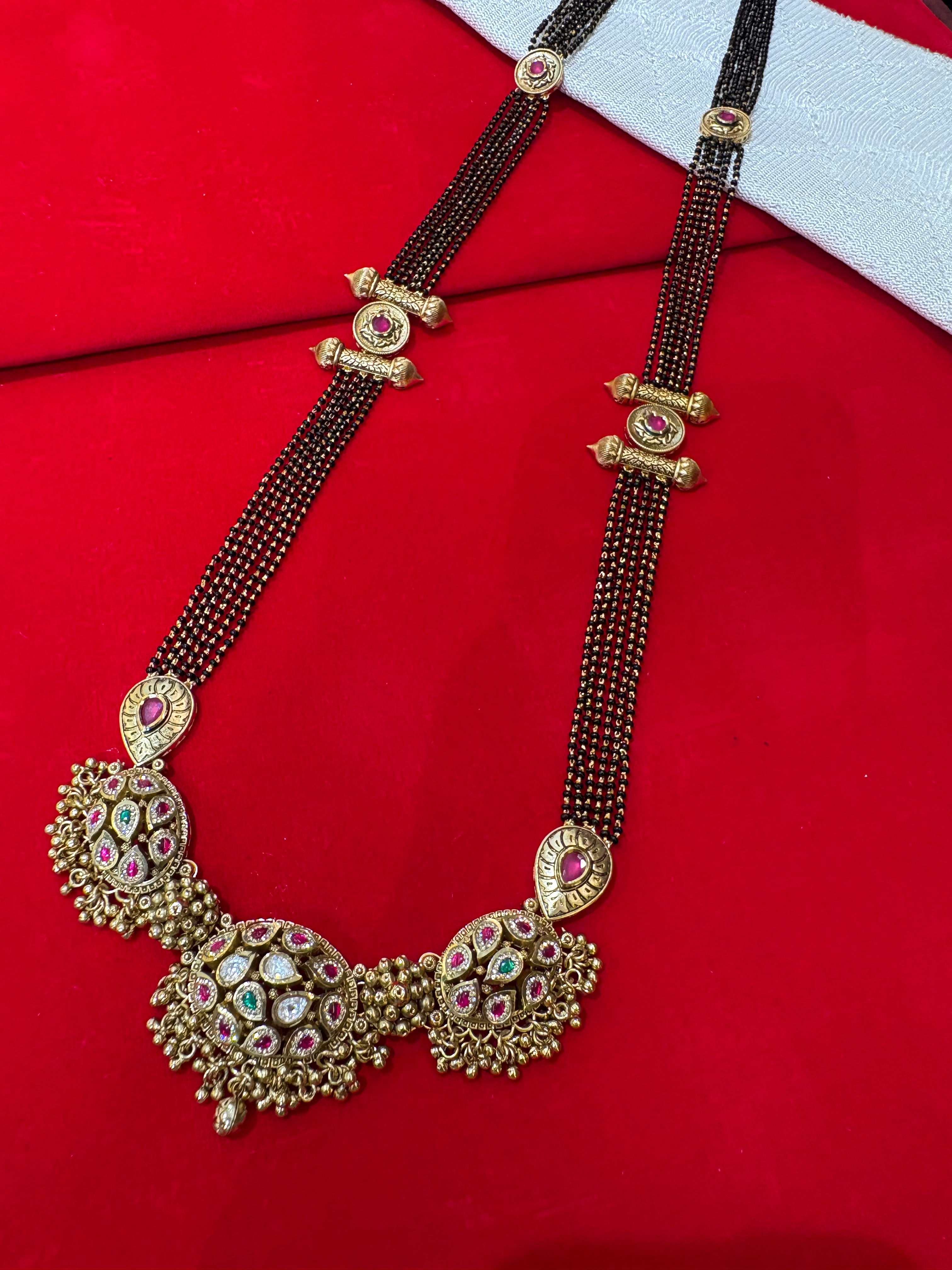 Antique Kundan Mangalsutra