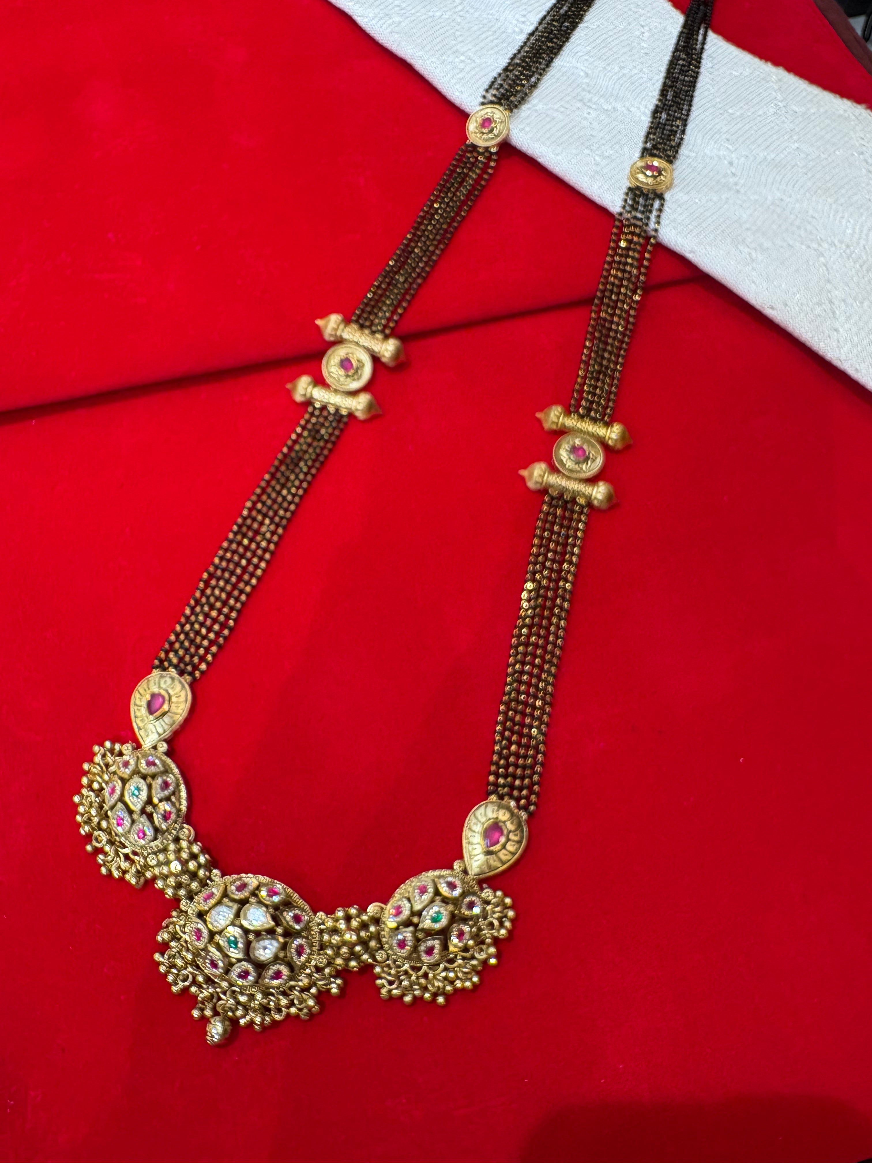 Antique Kundan Mangalsutra