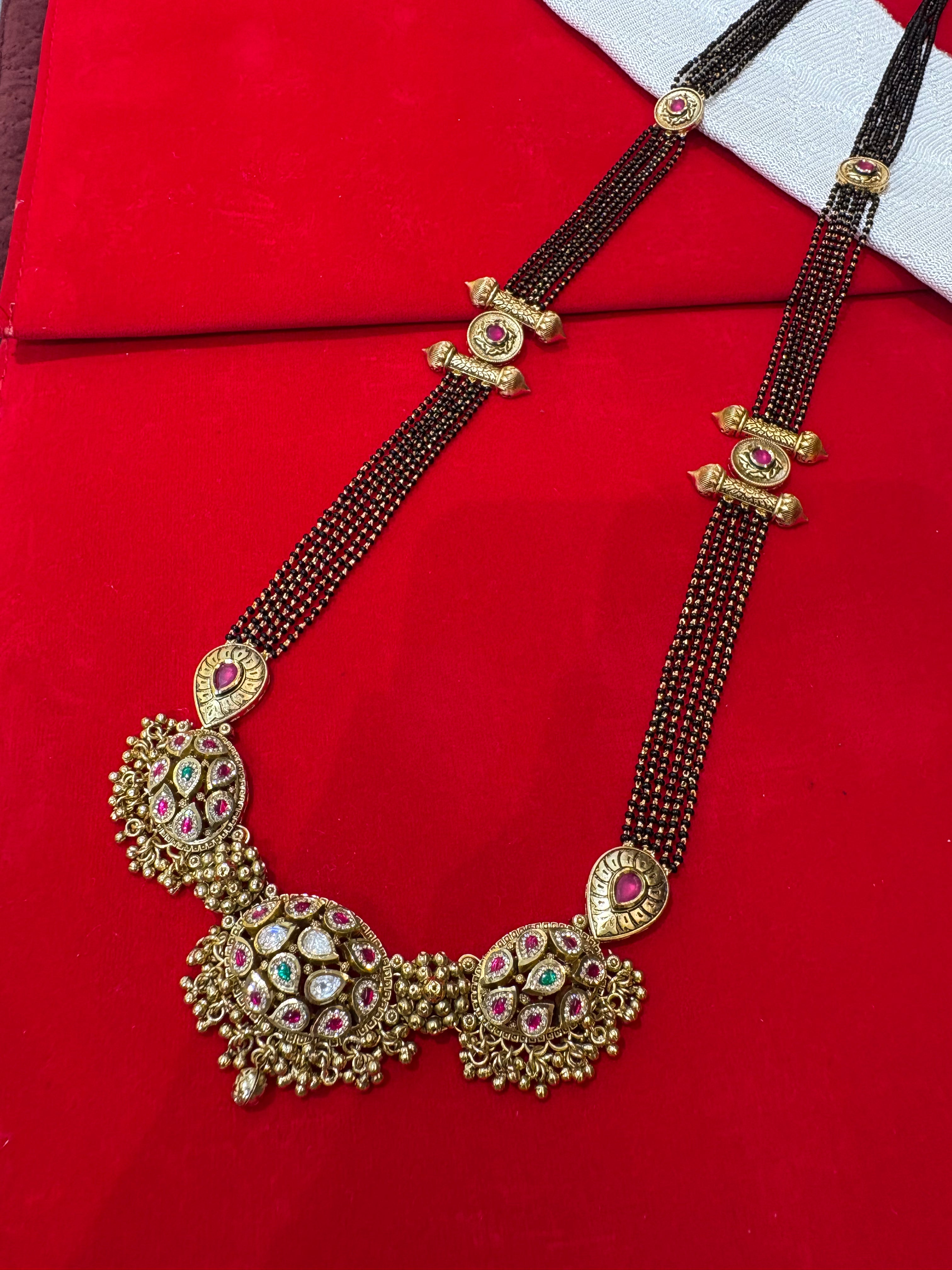Antique Kundan Mangalsutra
