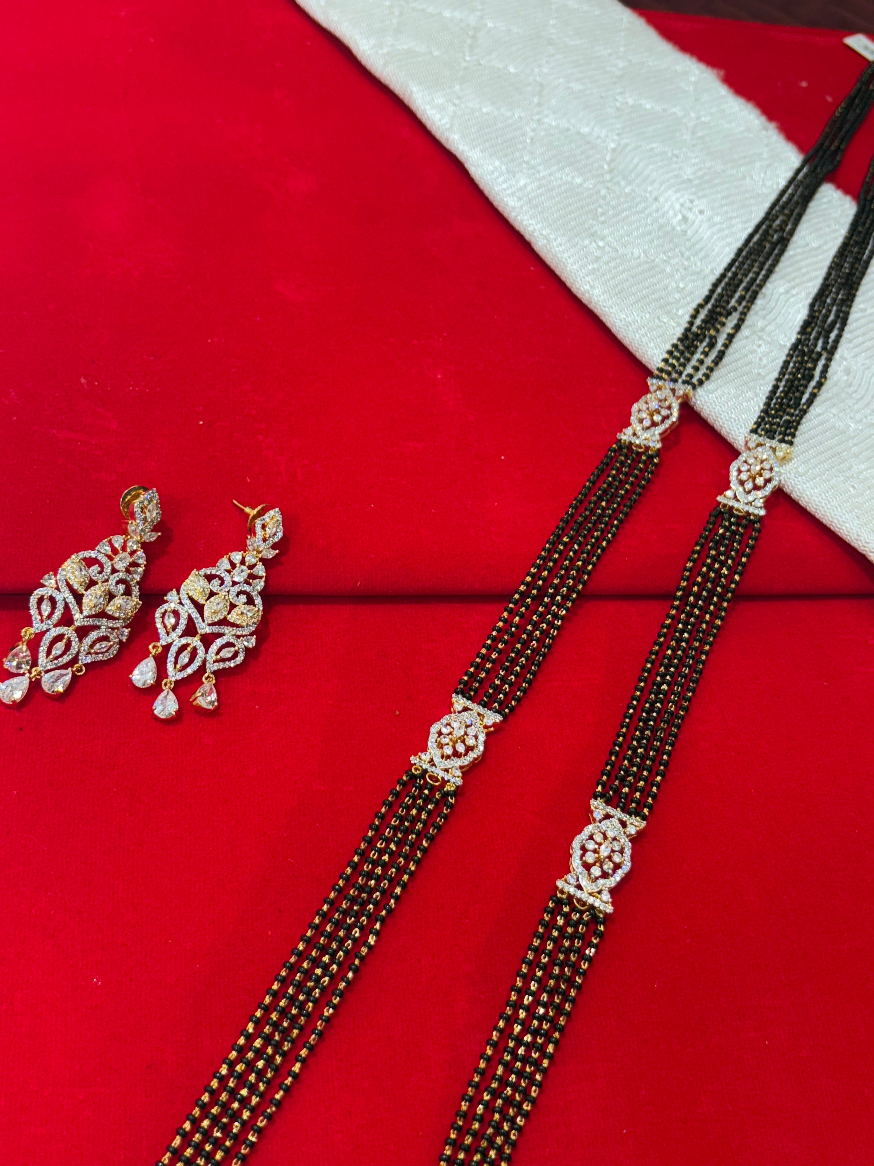 American Diamond Mangalsutra