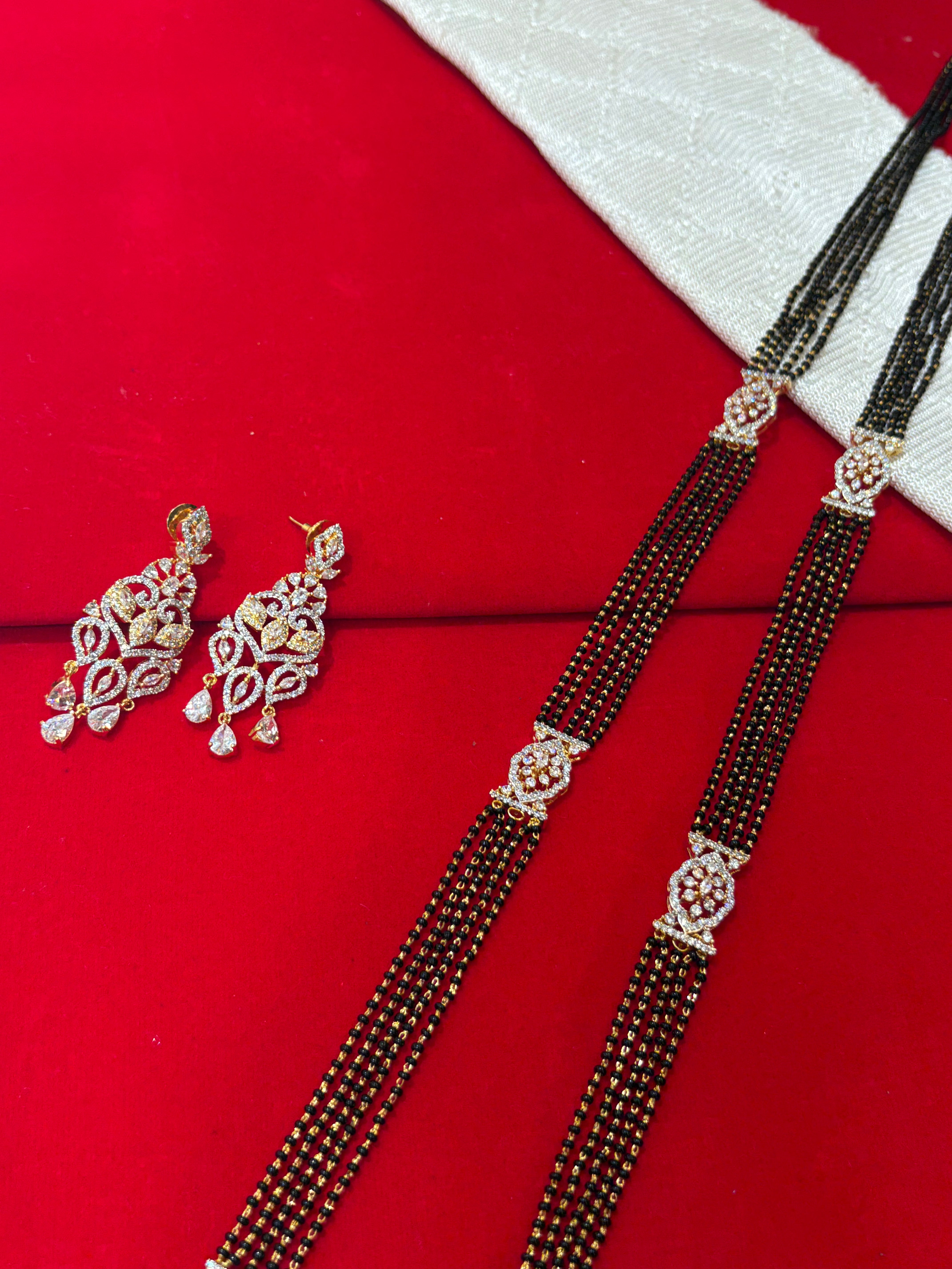 American Diamond Mangalsutra
