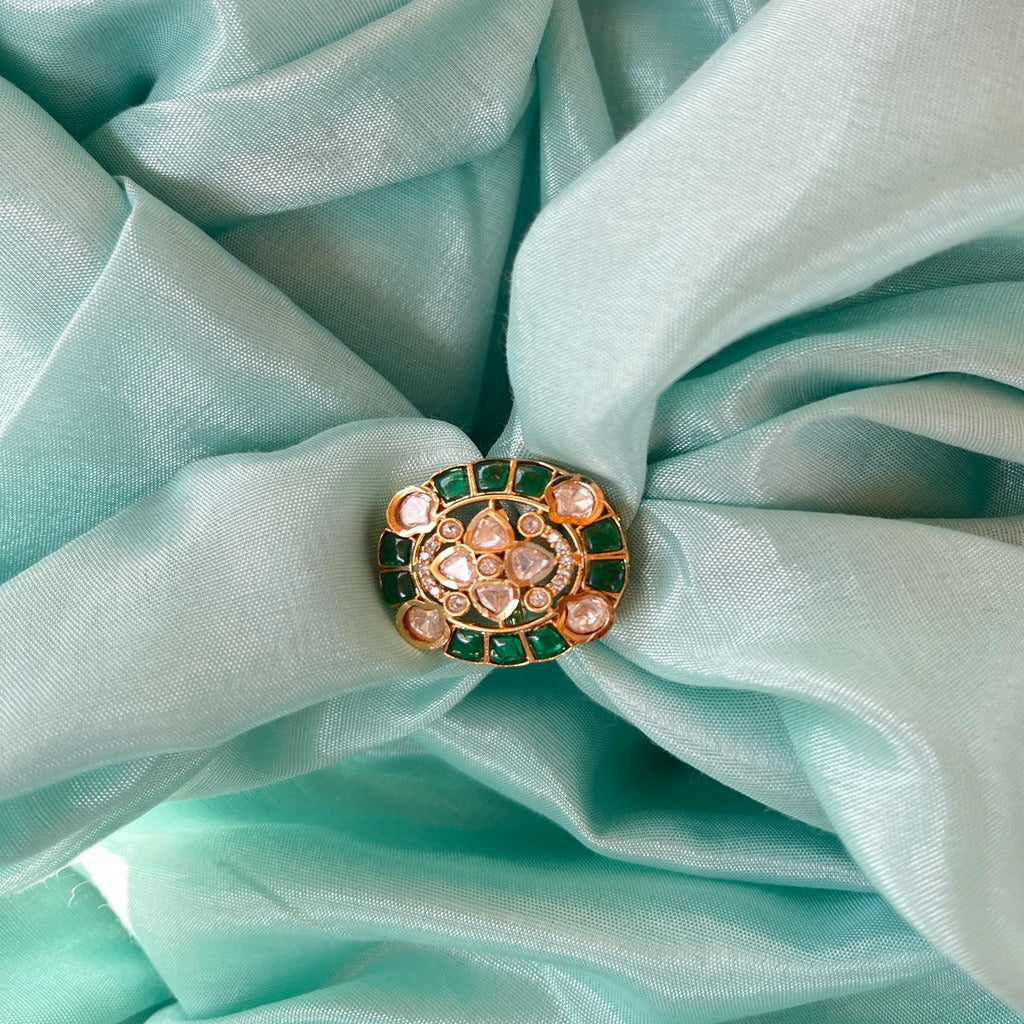 Moissanite Ring (Adjustable)