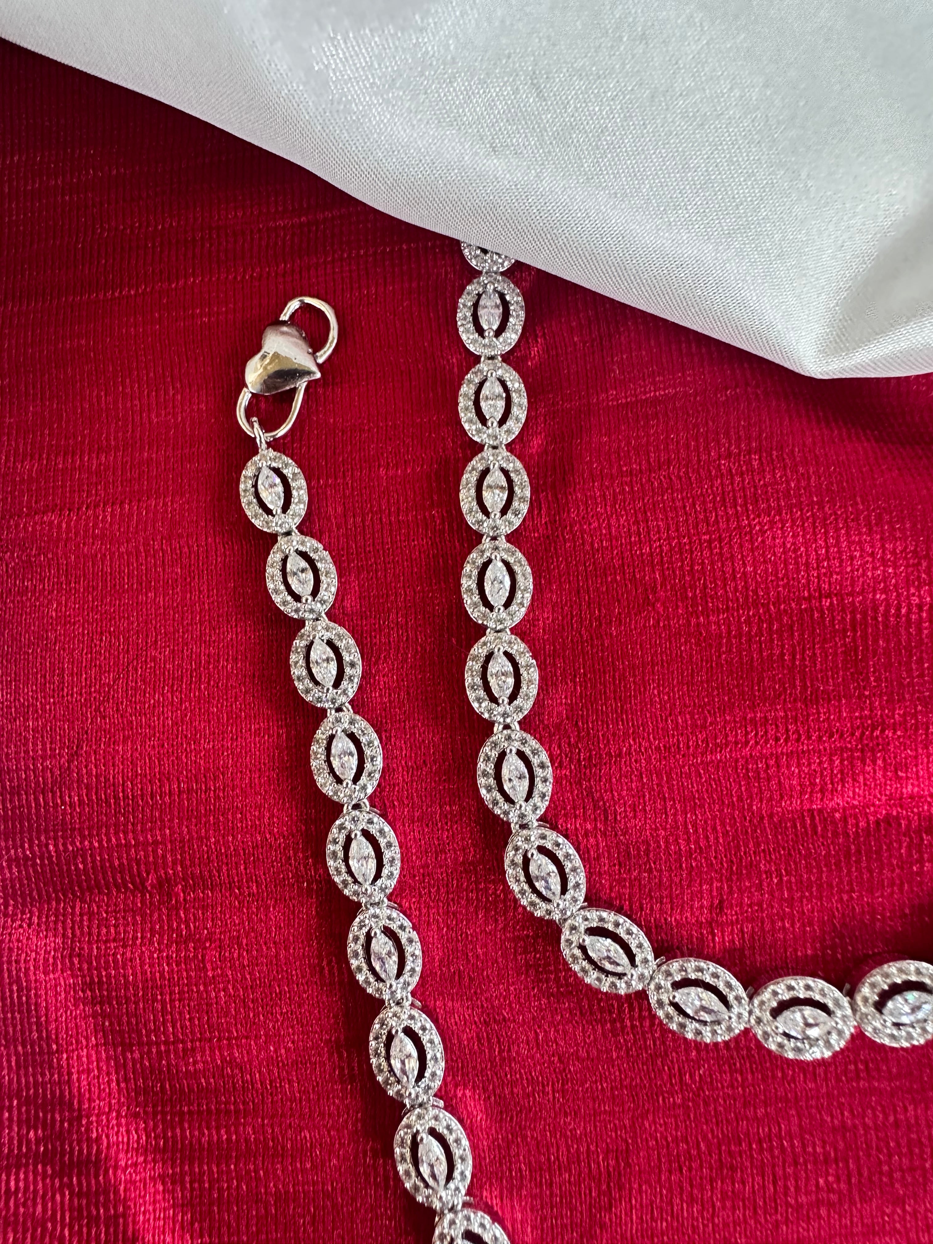 American Diamond Payal (Anklet)