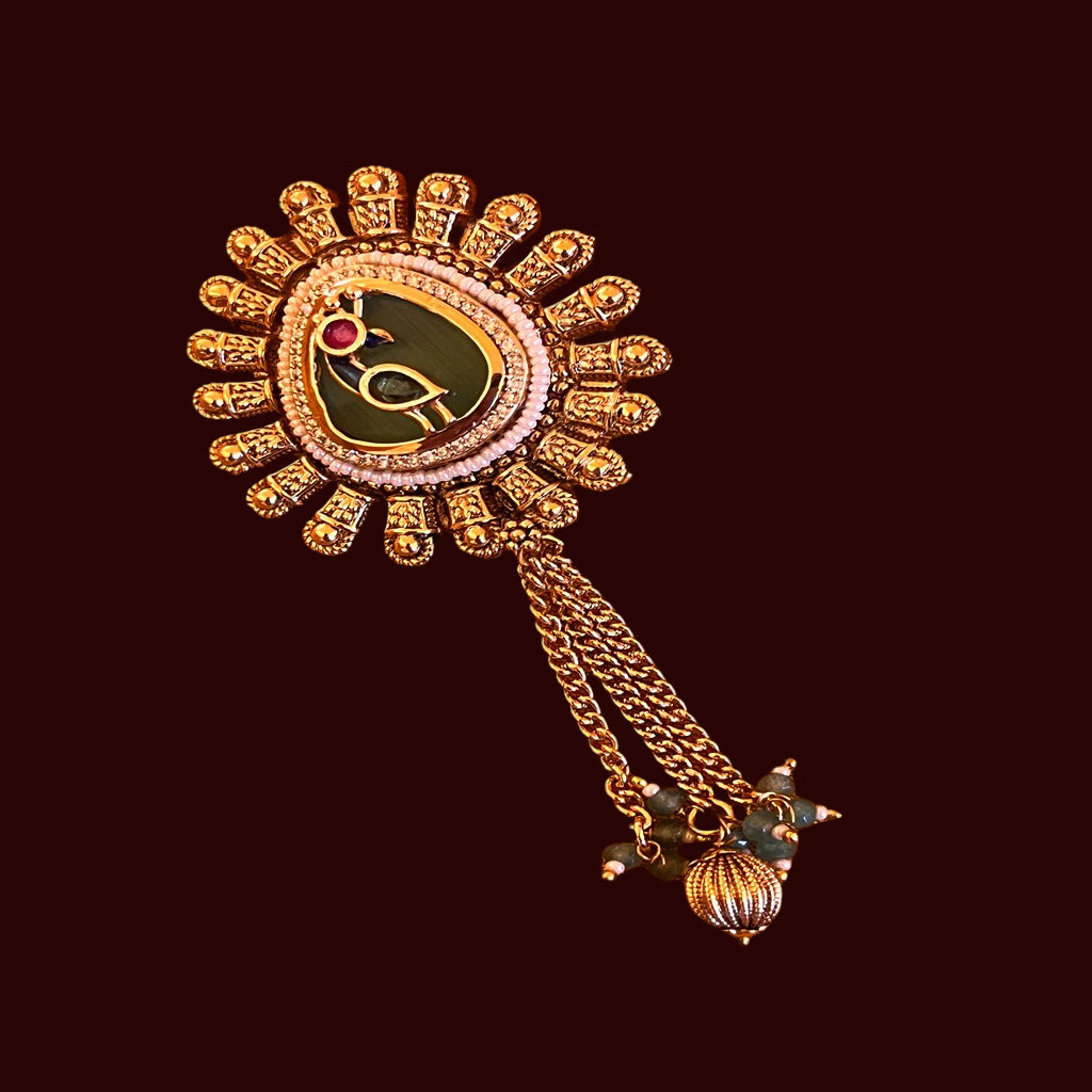 Antique Saree Pin (Brooch)