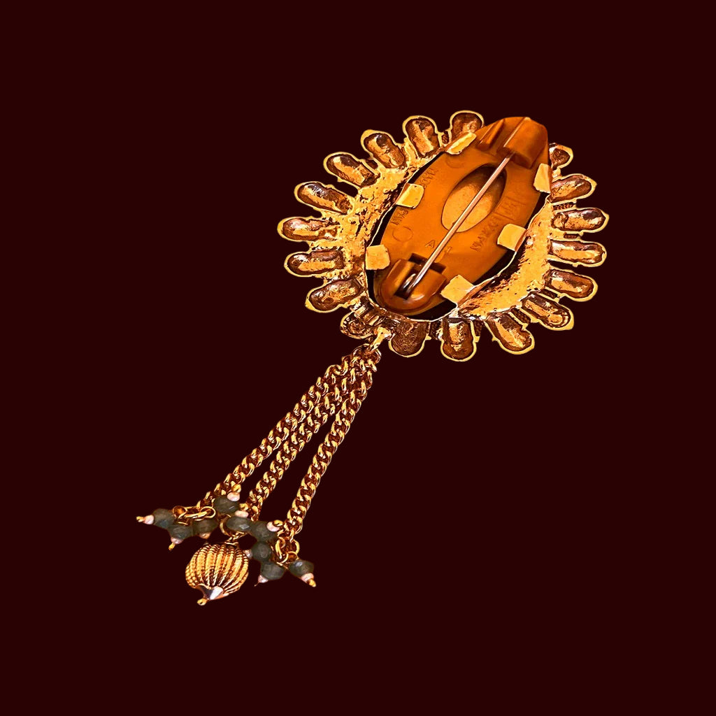Antique Saree Pin (Brooch)