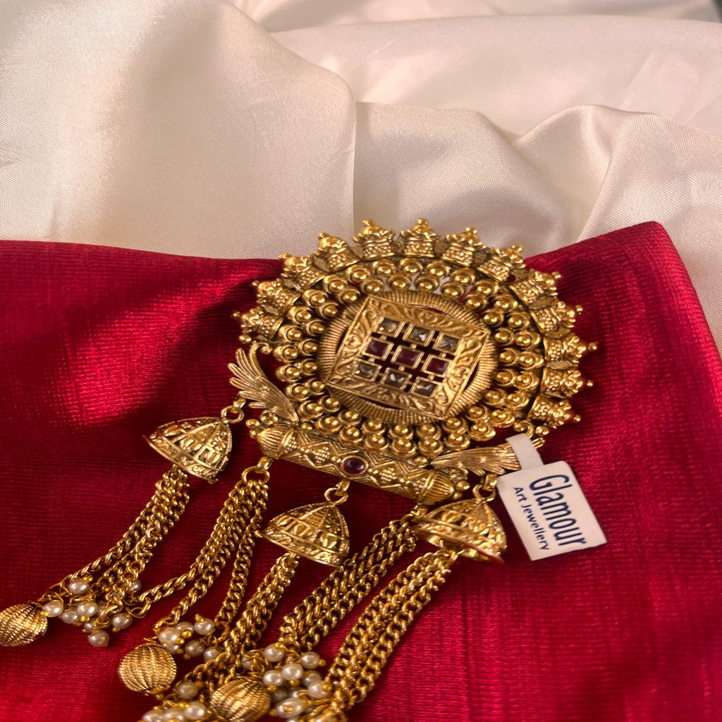 Antique Hair Brooch