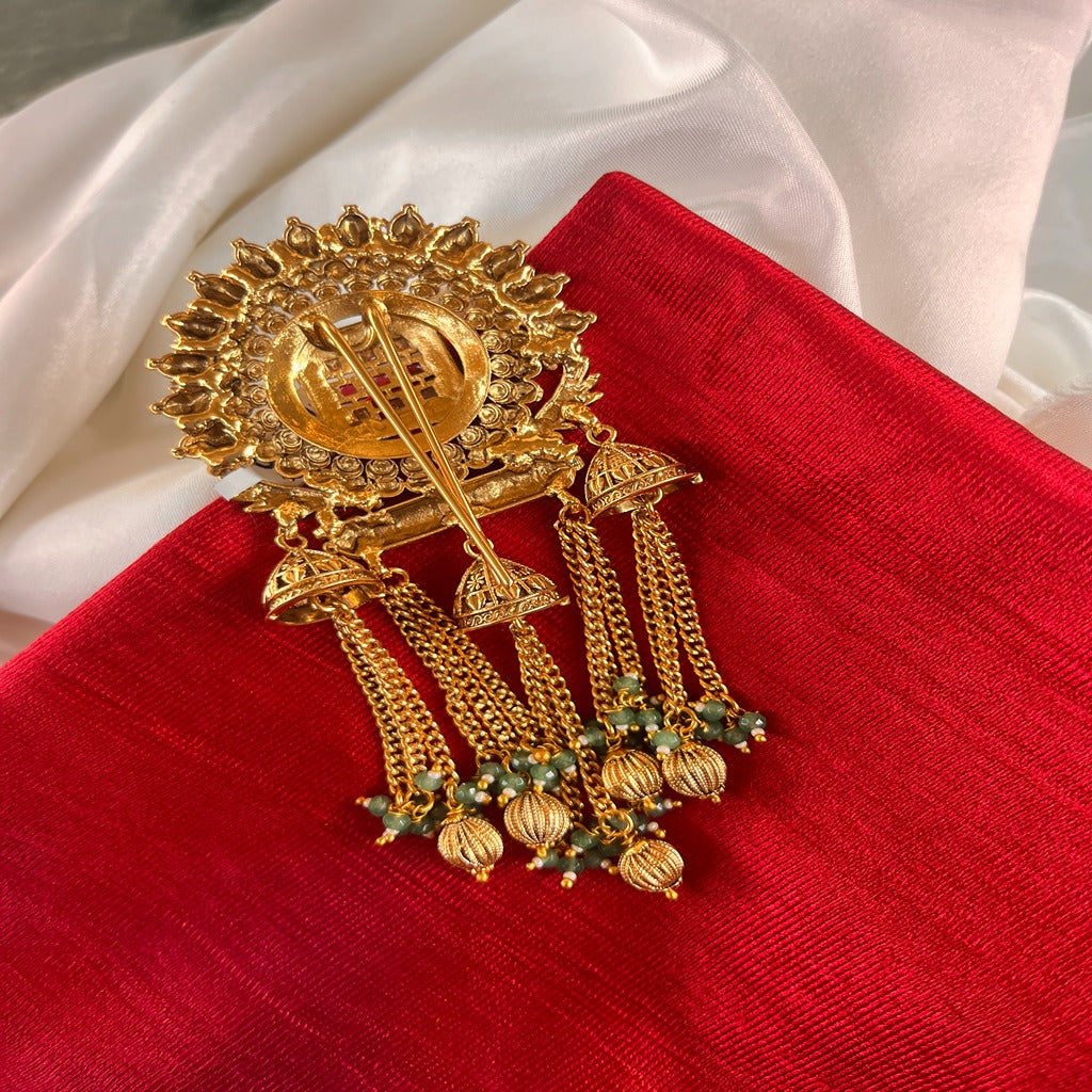 Antique Hair Brooch