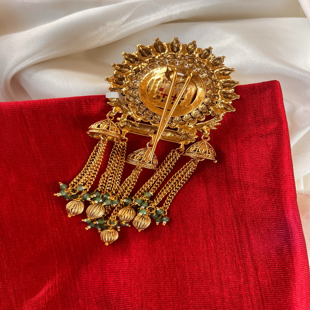 Antique Hair Brooch