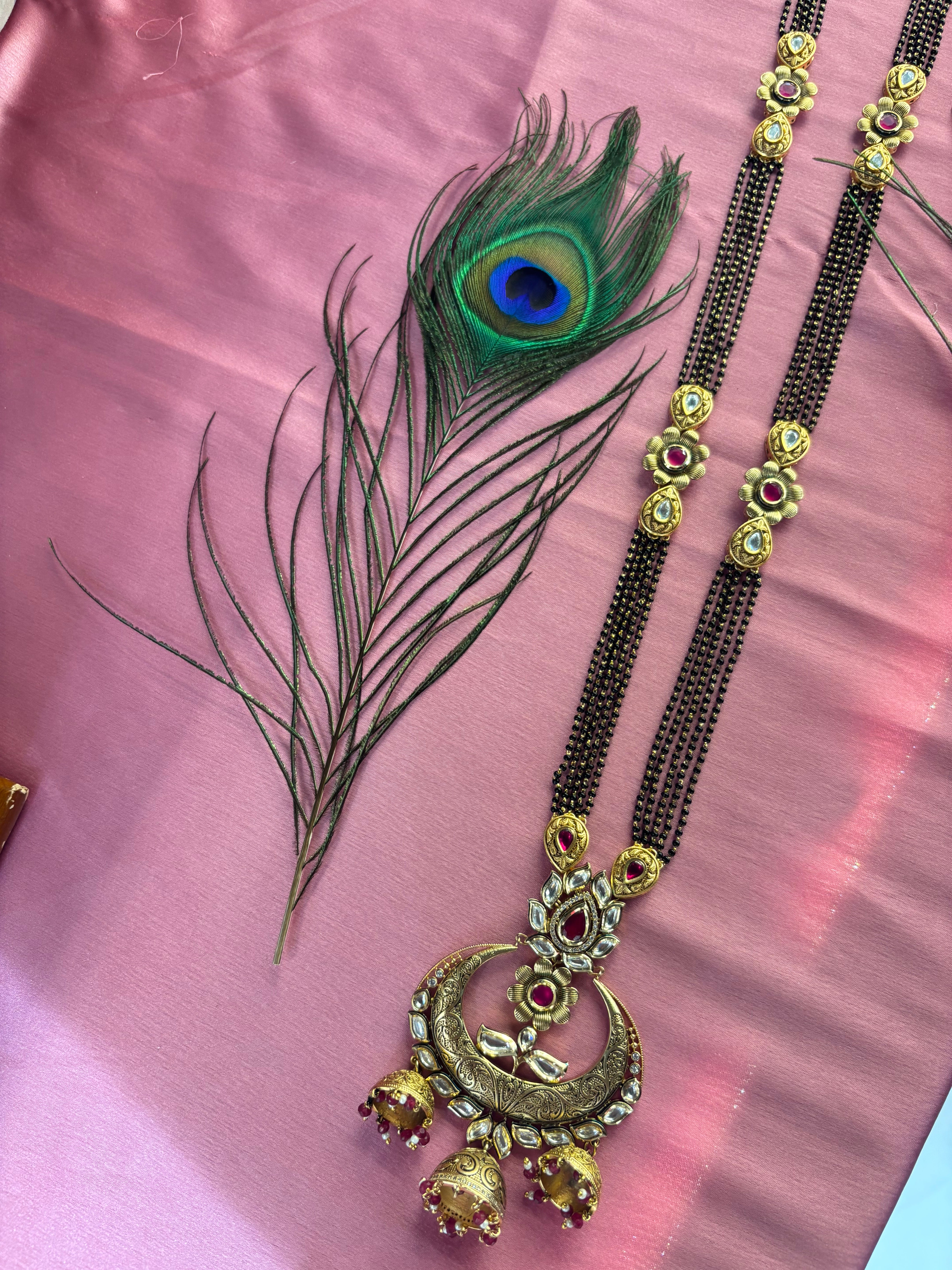 Antique kundan Mangalsutra