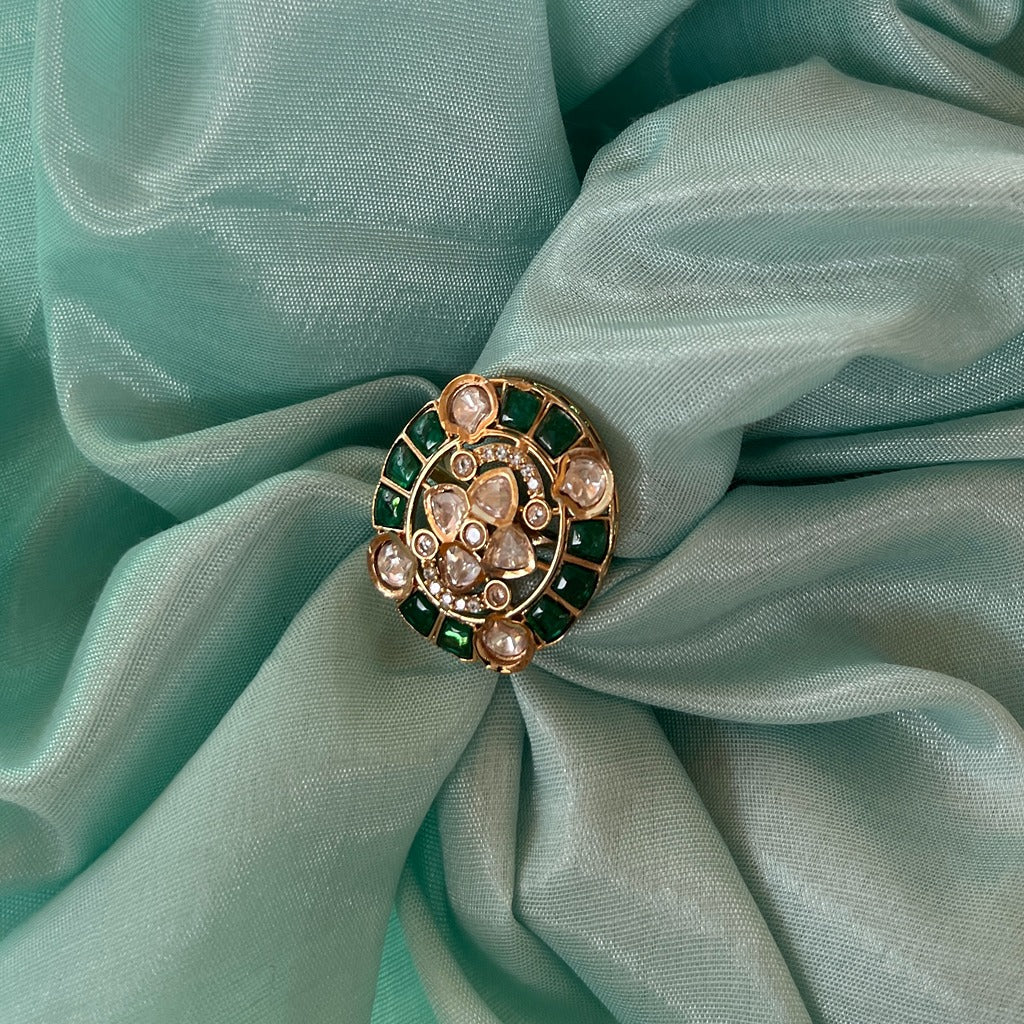 Moissanite Ring (Adjustable)