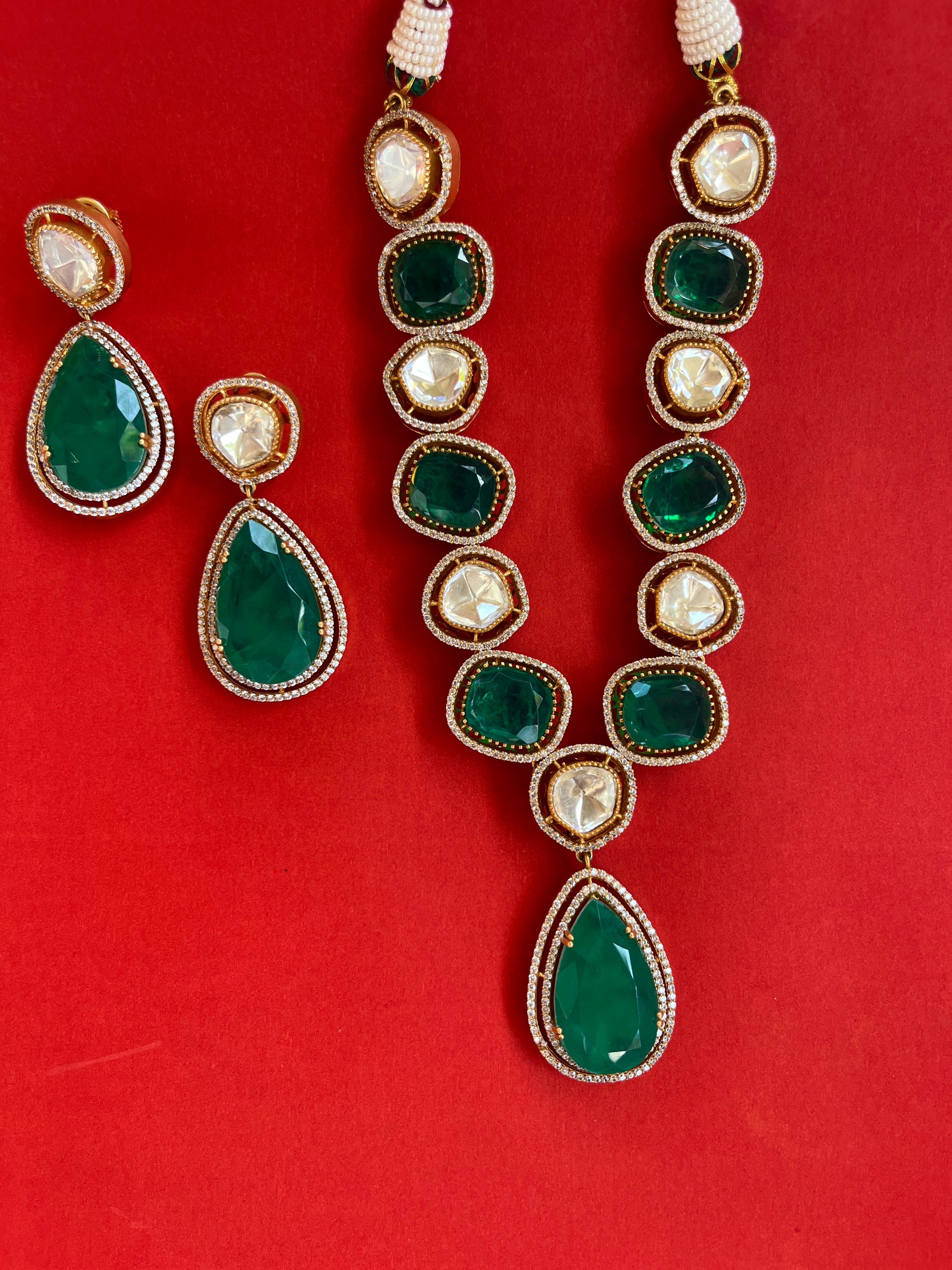 Moissanite Jewellery Set