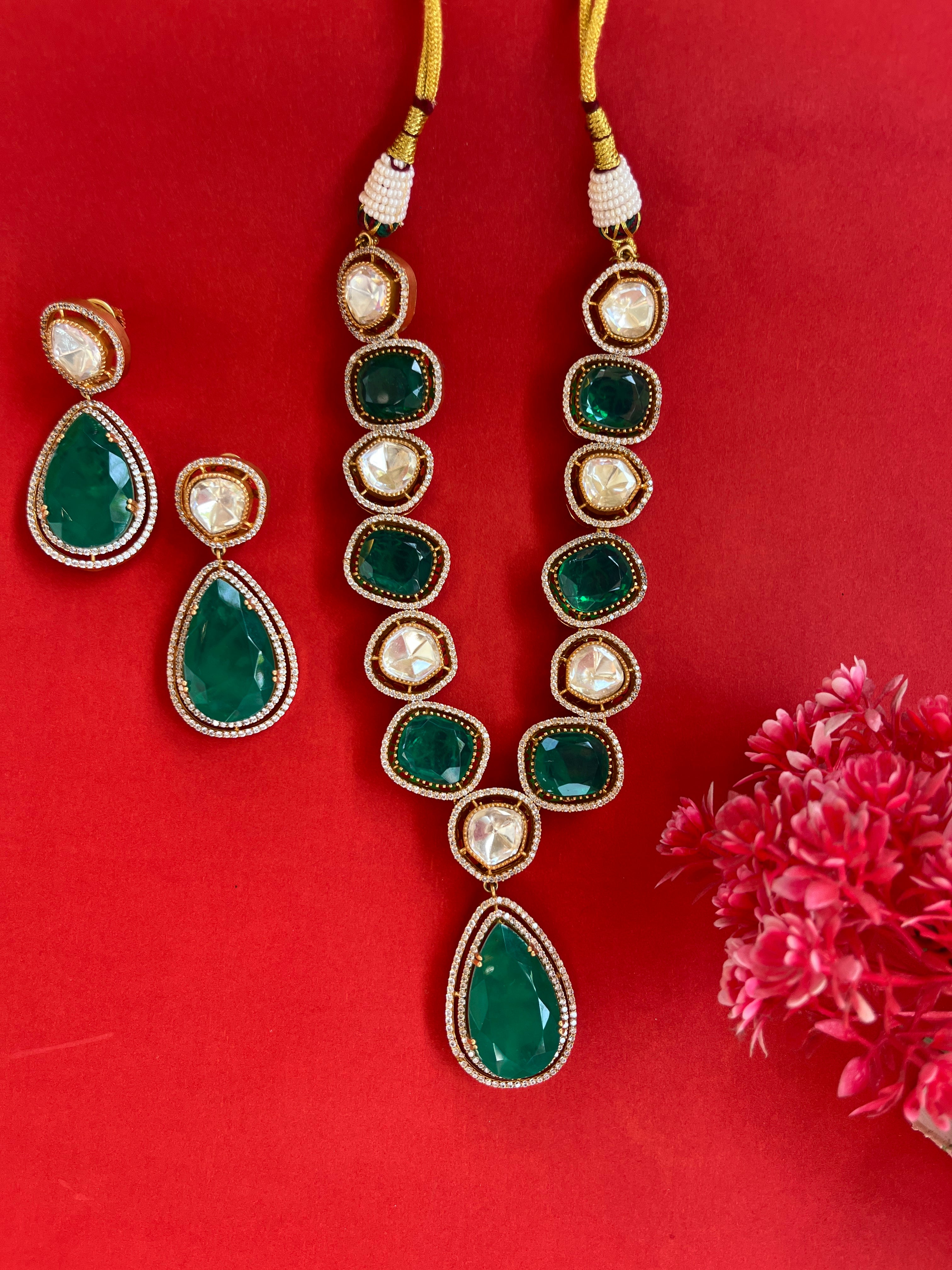 Moissanite Jewellery Set