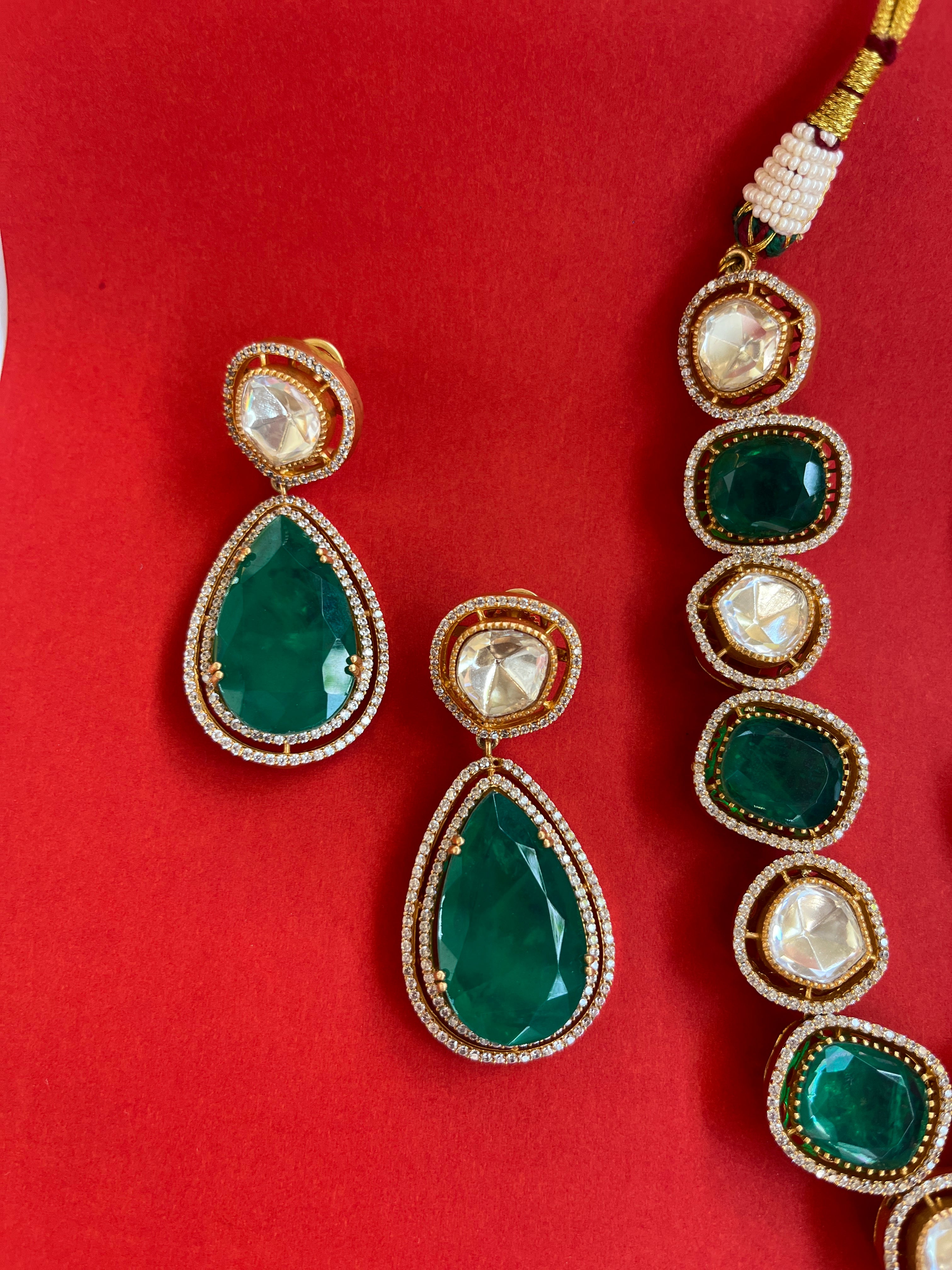 Moissanite Jewellery Set