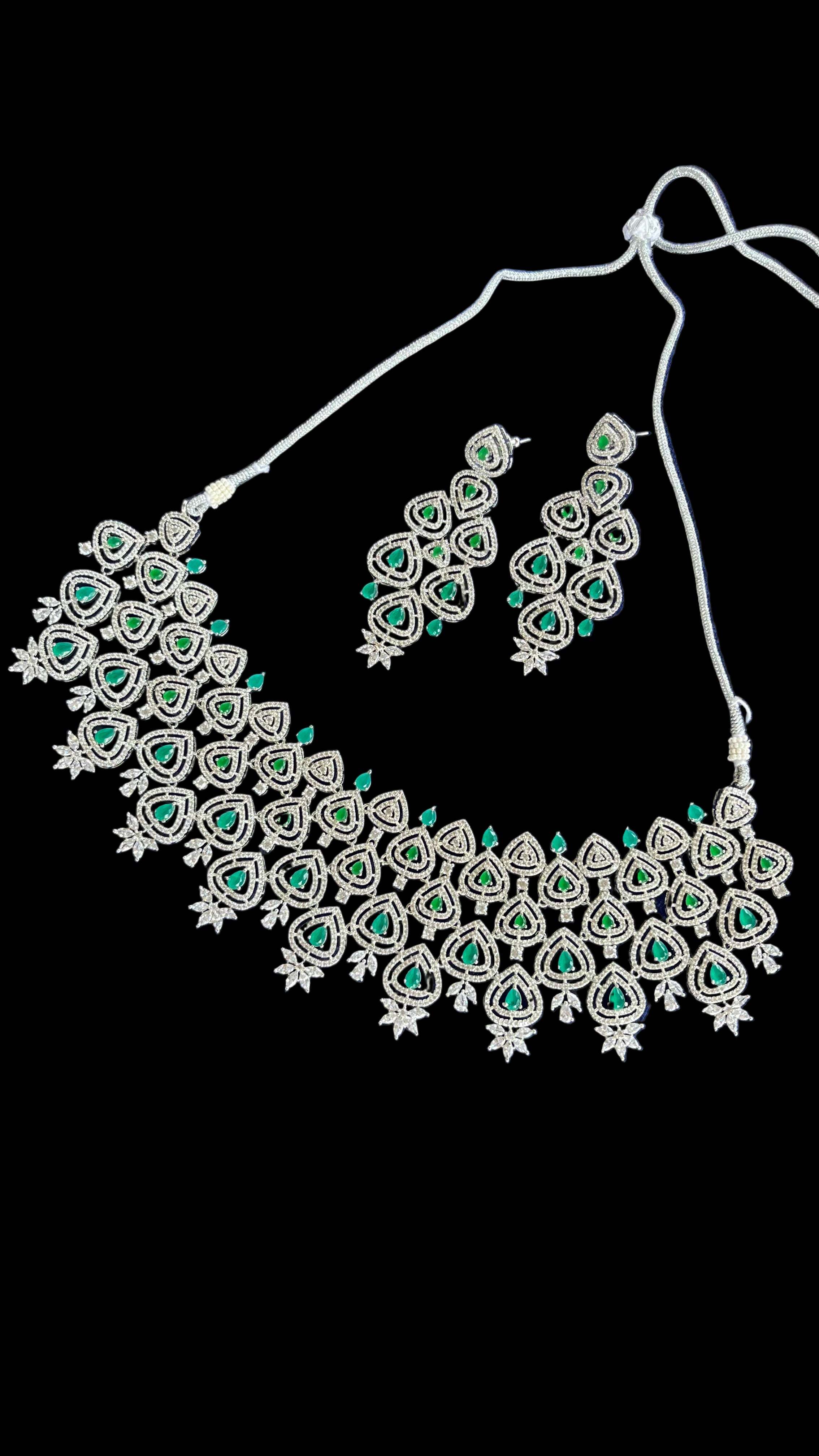 American Diamond Jewellery set