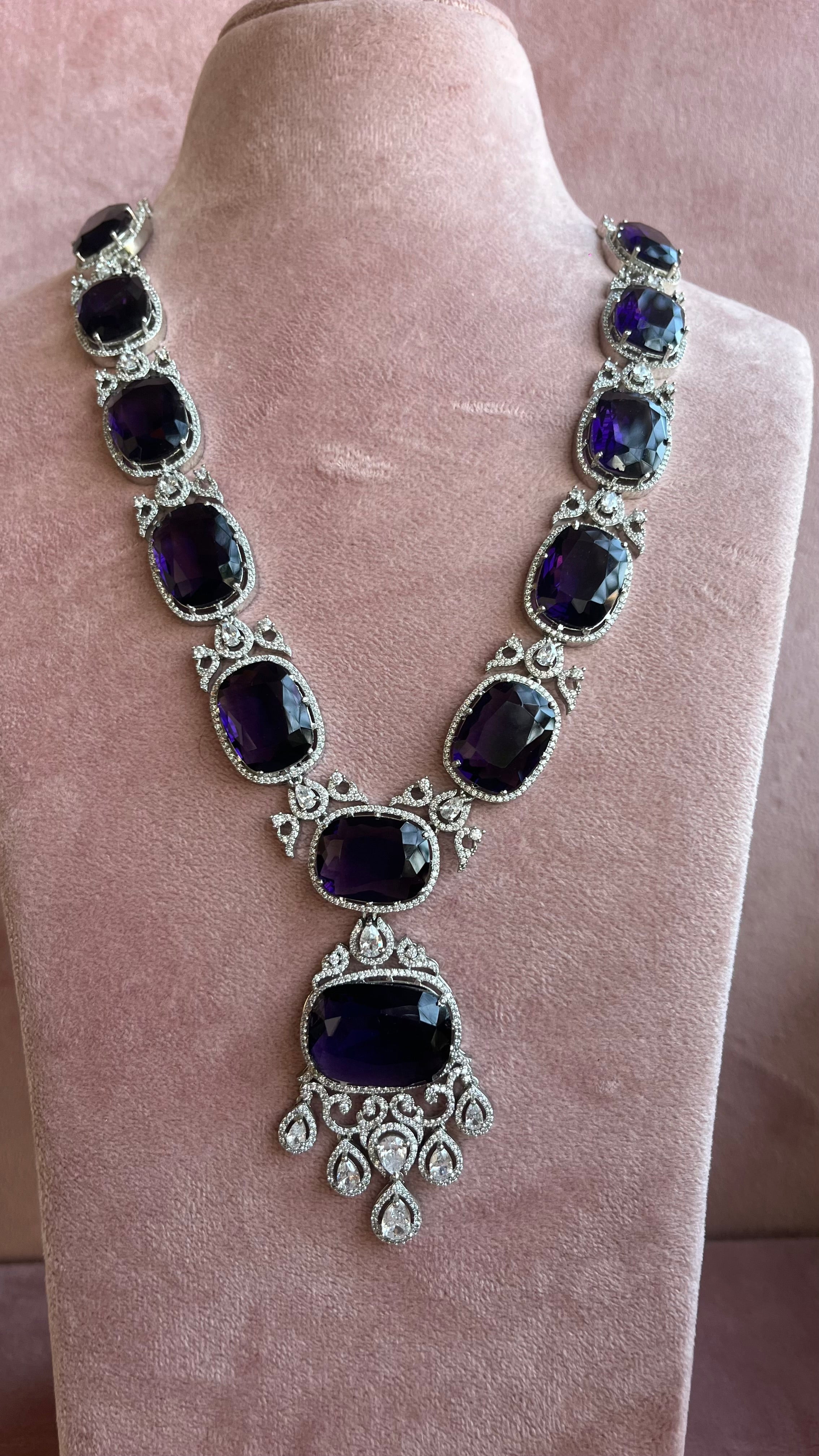 American Diamond Jewelry Set