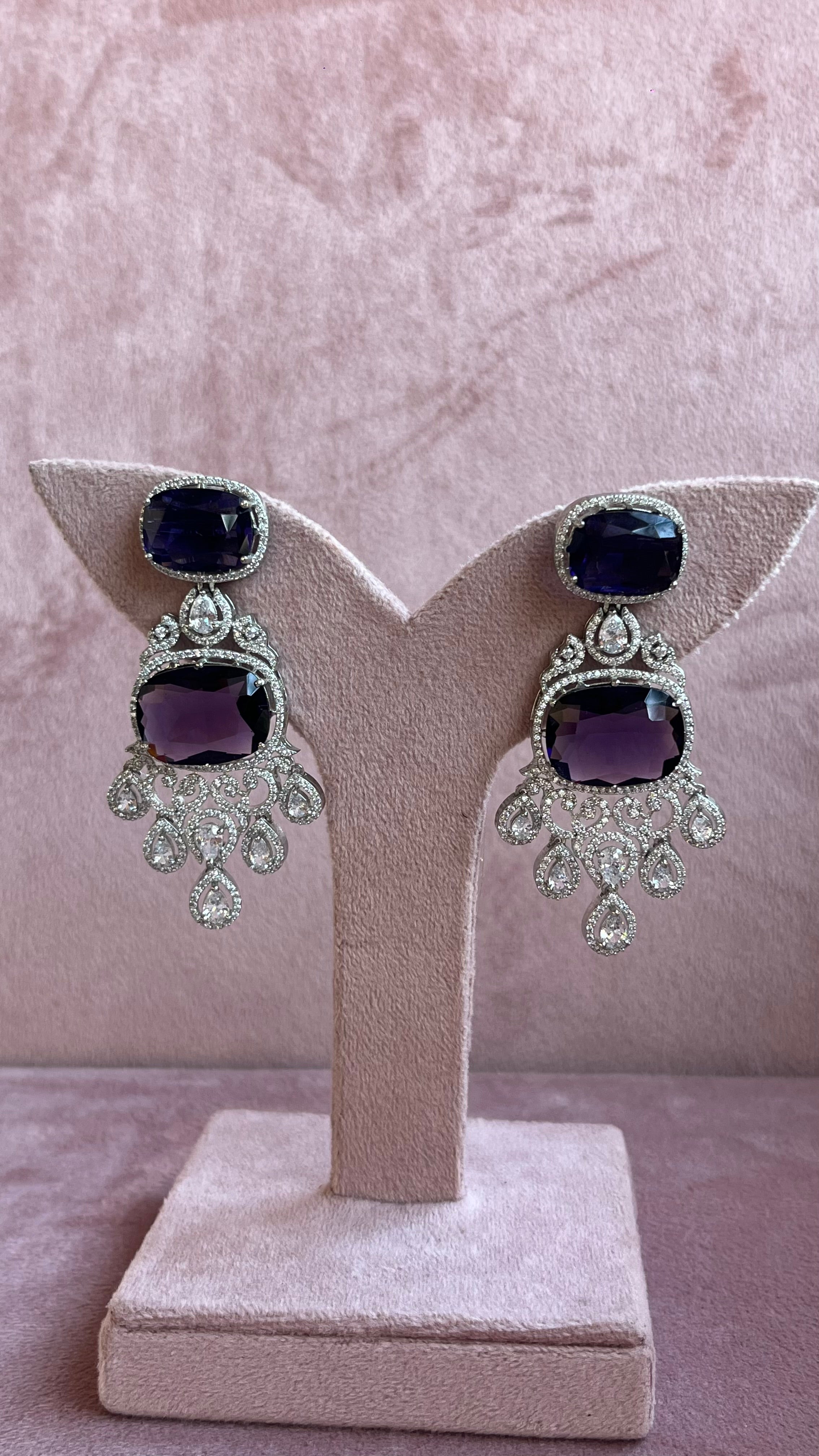 American Diamond Jewelry Set