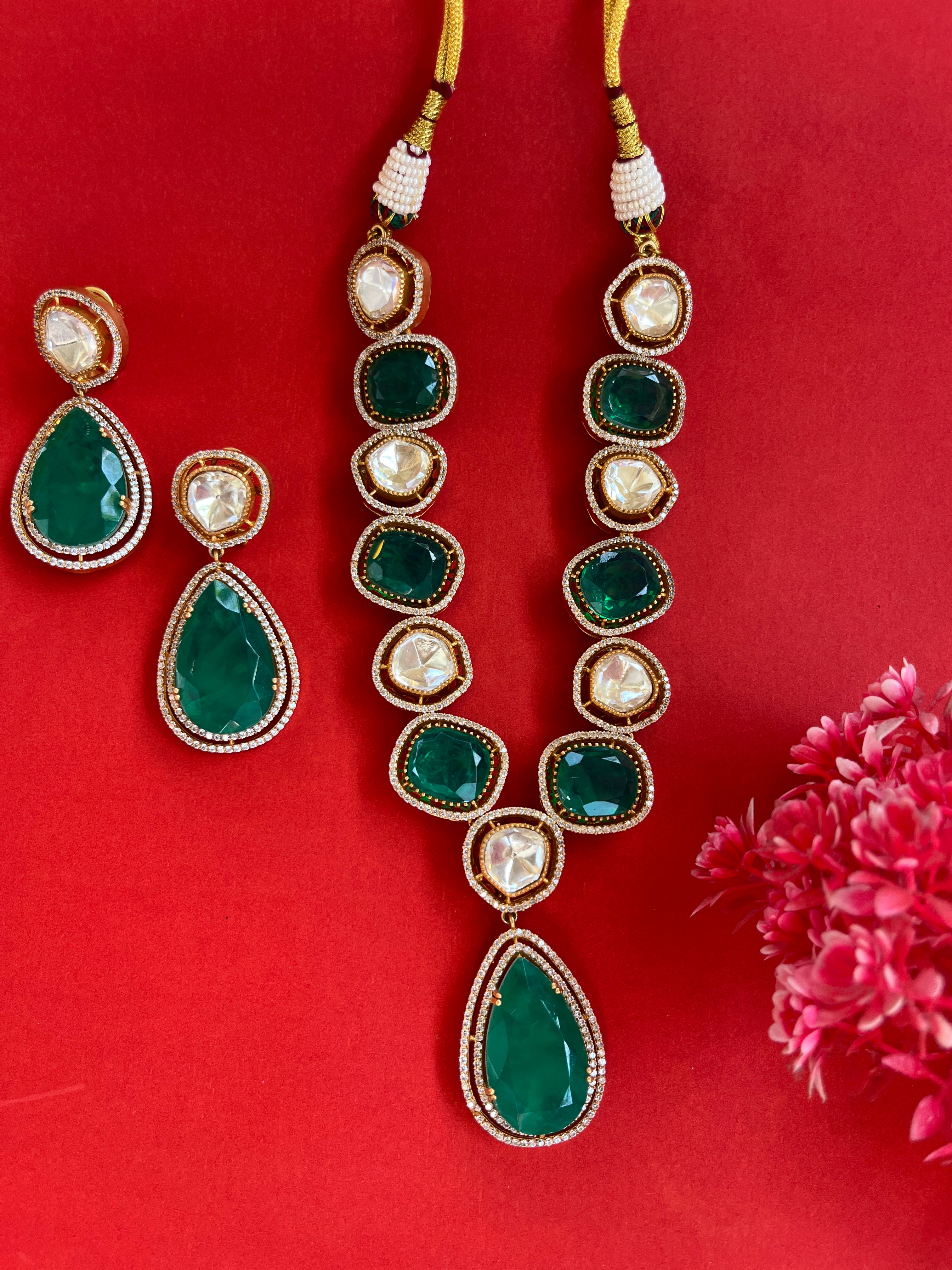 Moissanite Jewellery Set