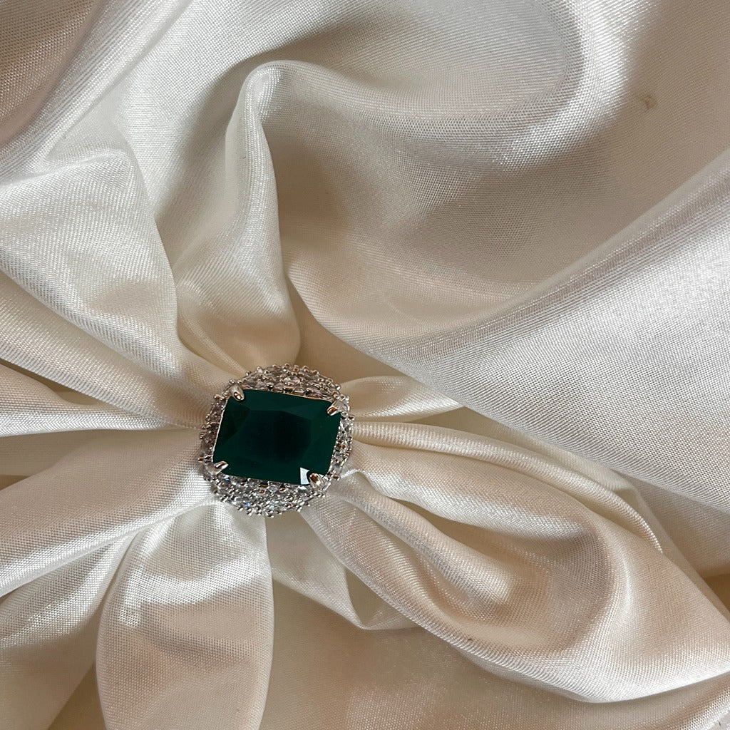 American Diamond Ring (Adjustable)