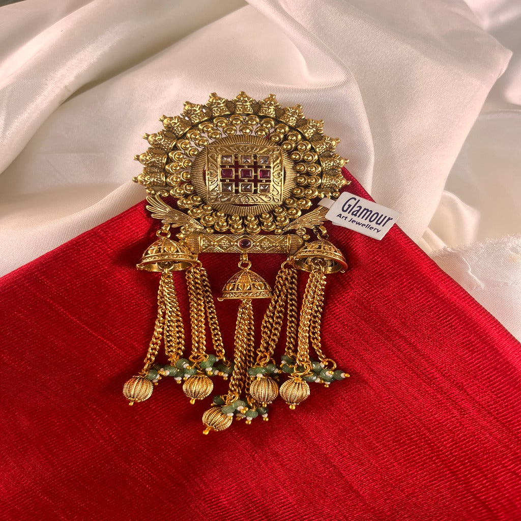Antique Hair Brooch