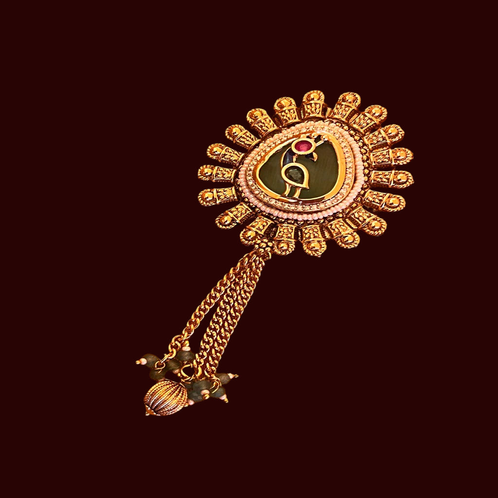 Antique Saree Pin (Brooch)