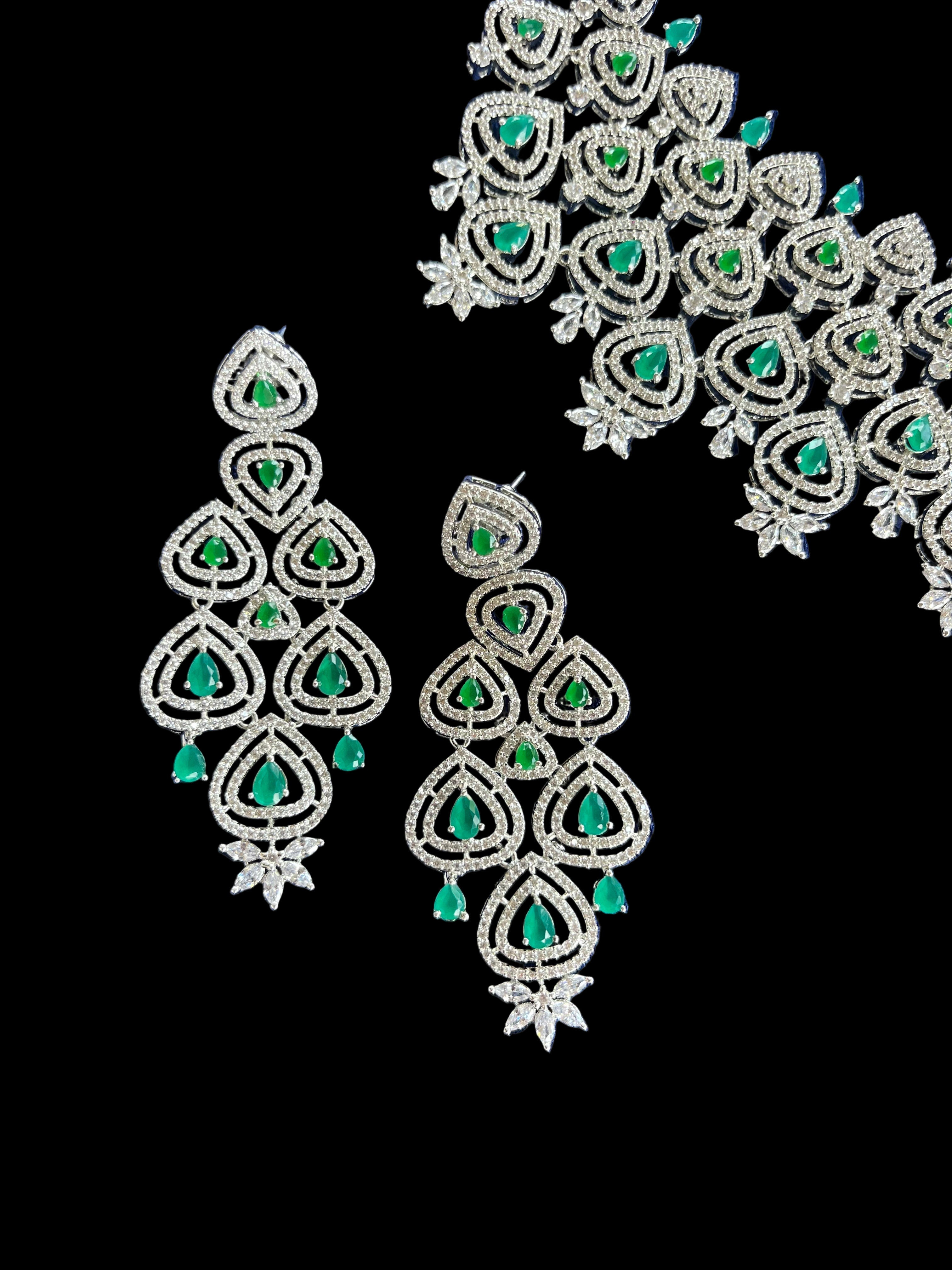 American Diamond Jewellery set