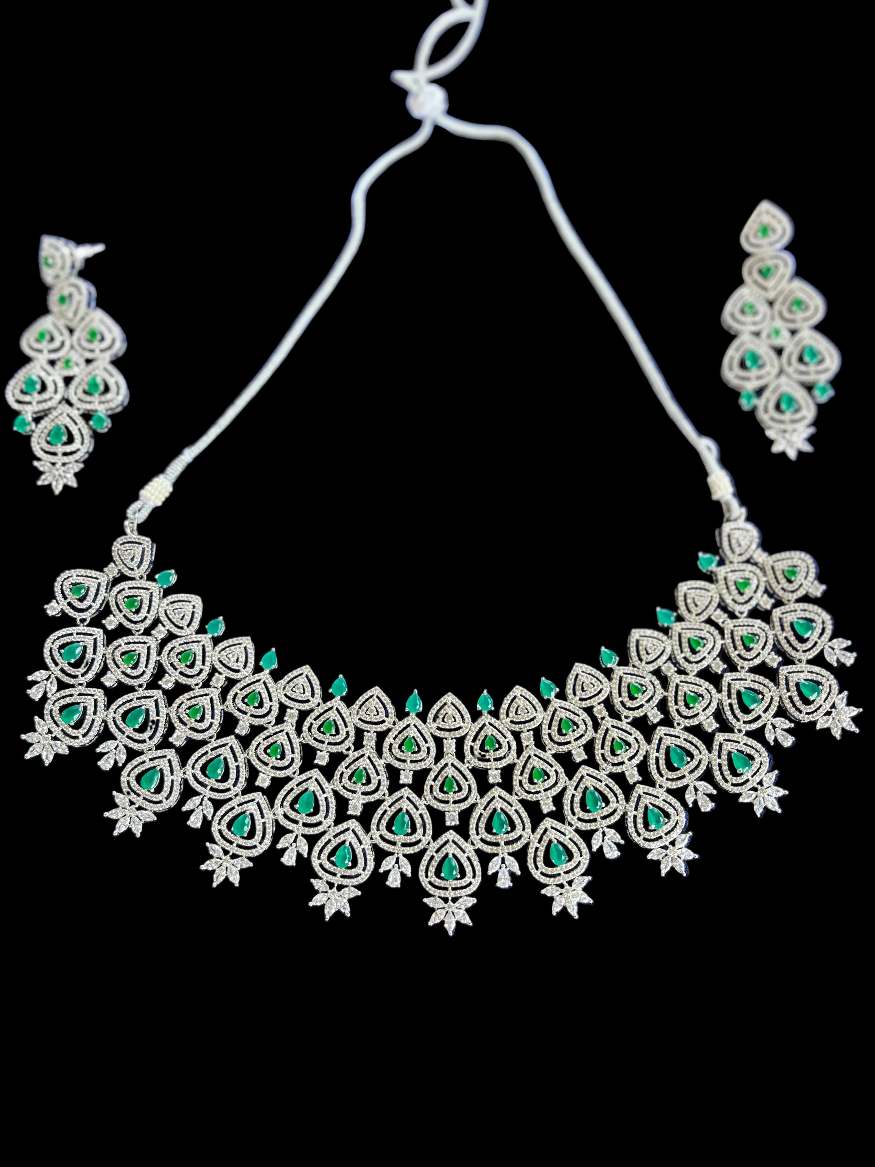 American Diamond Jewellery set