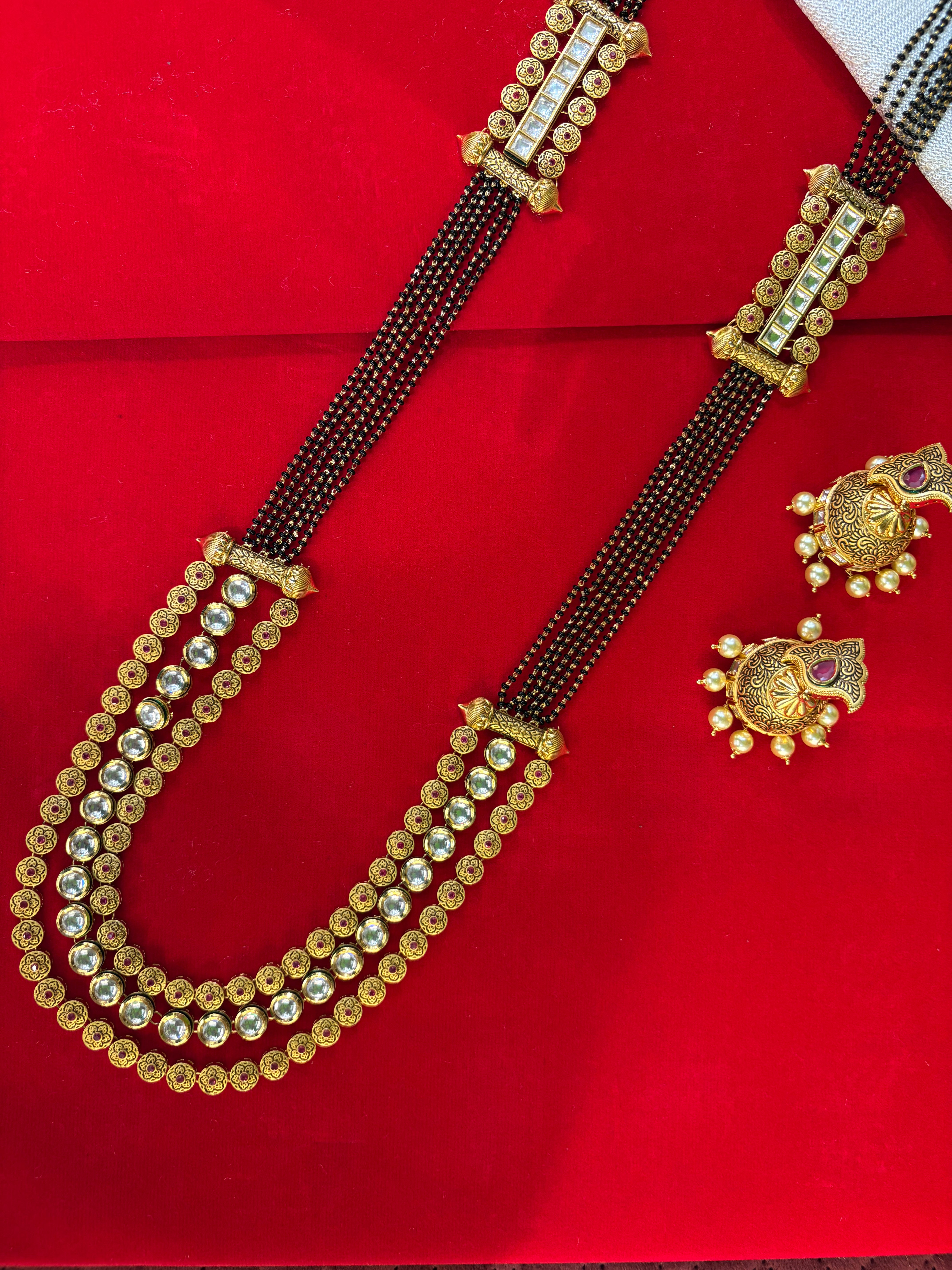 Antique Kundan Mangalsutra