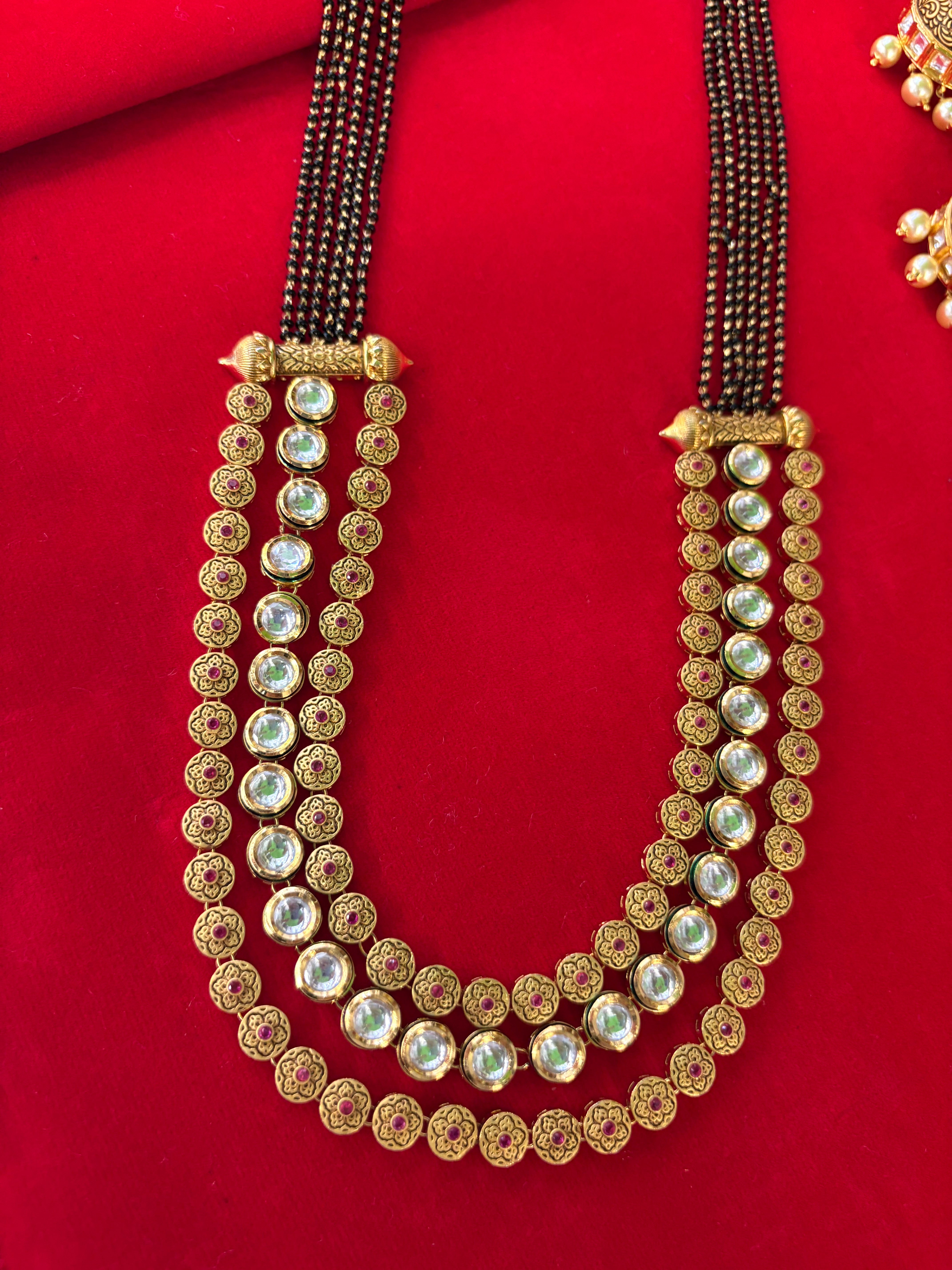 Antique Kundan Mangalsutra
