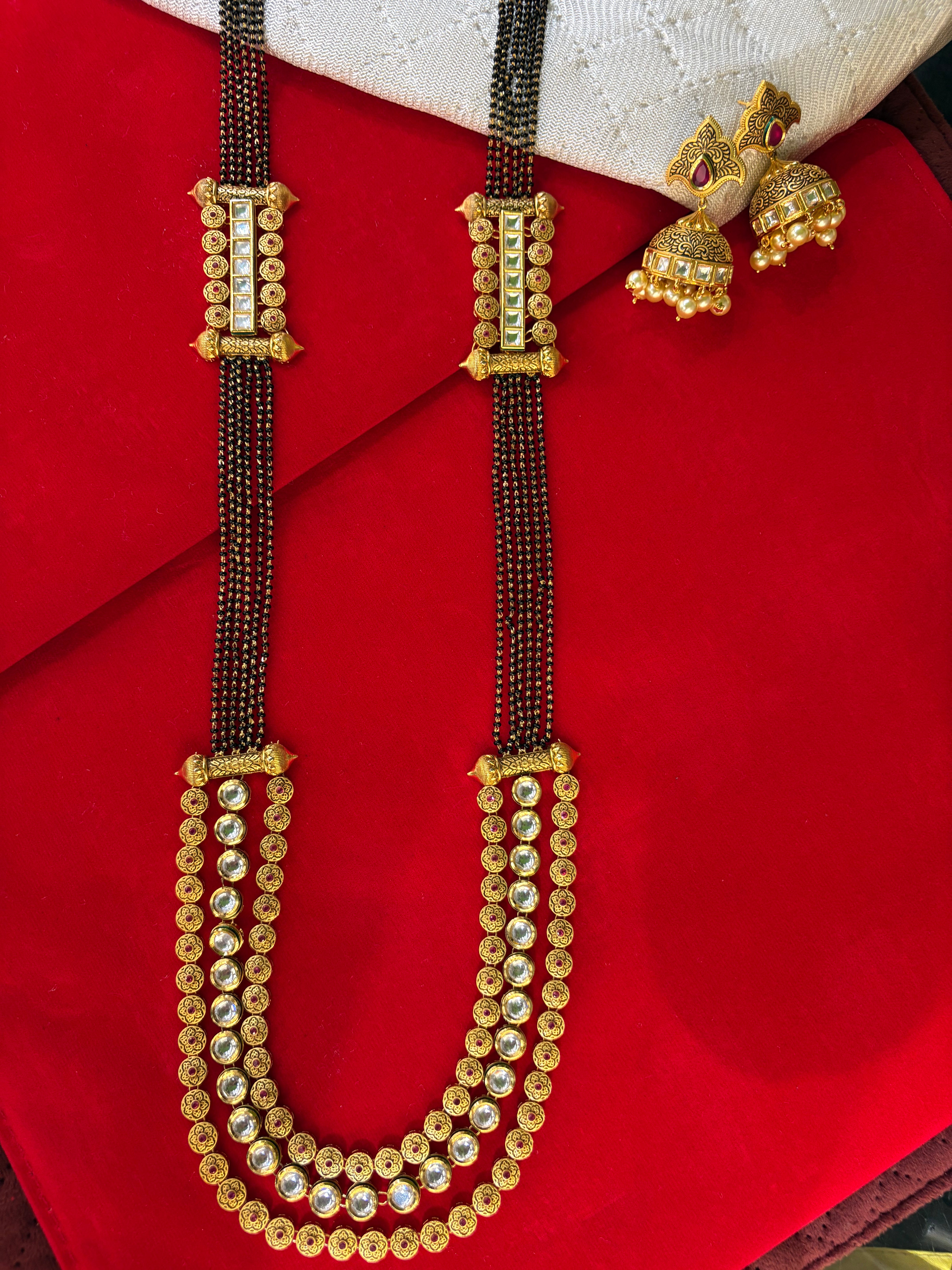 Antique Kundan Mangalsutra
