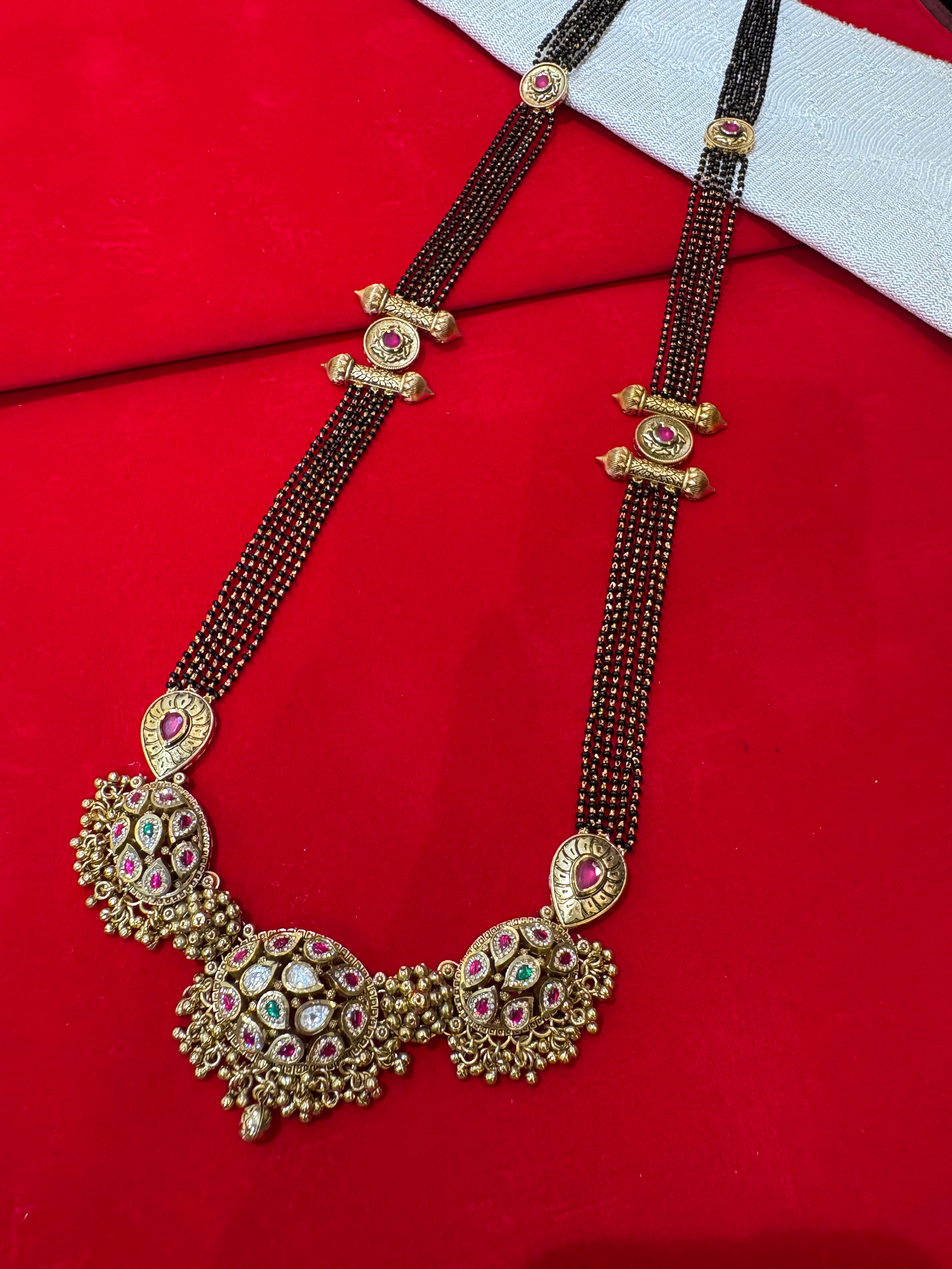 Antique Kundan Mangalsutra