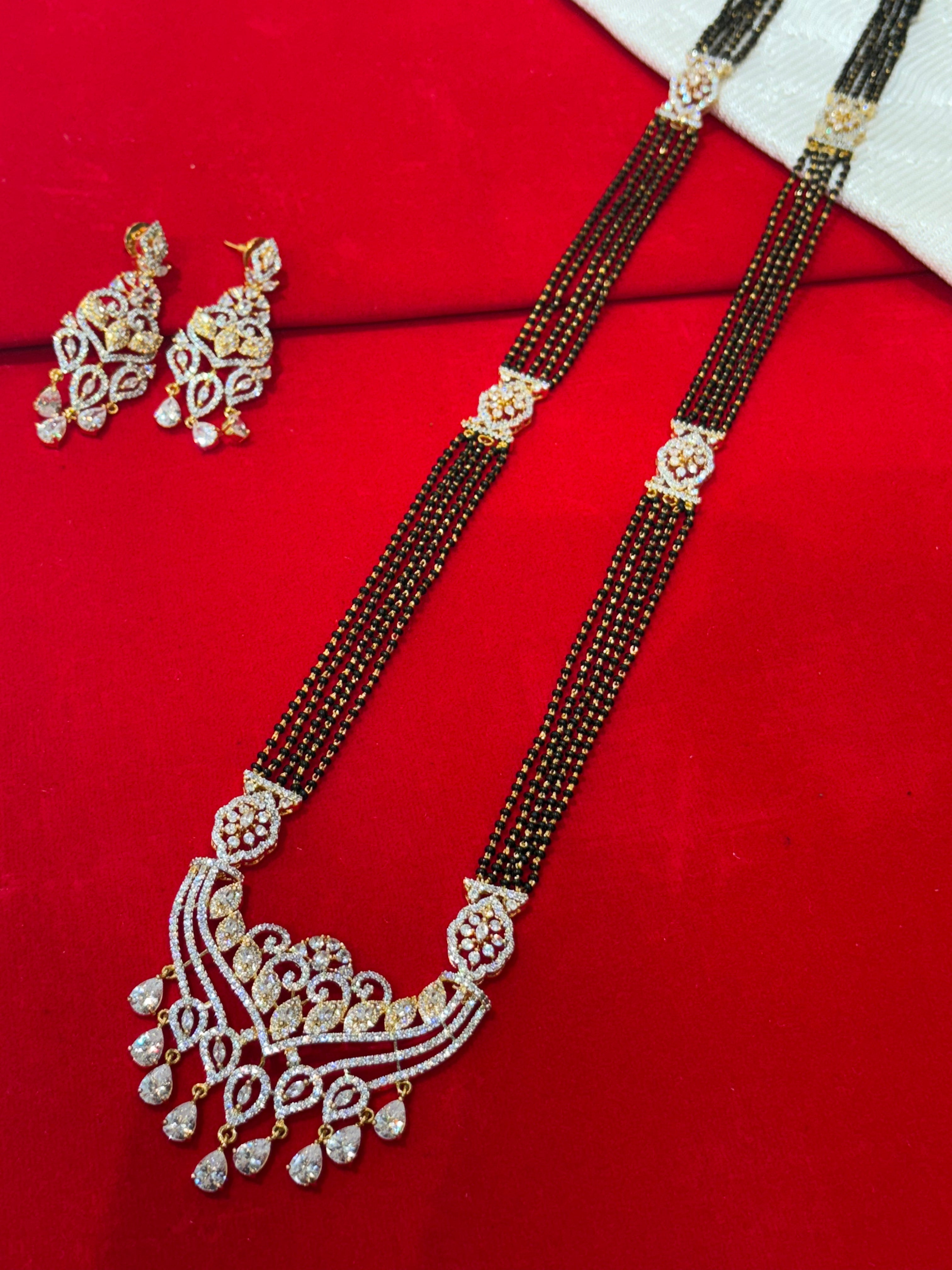 American Diamond Mangalsutra