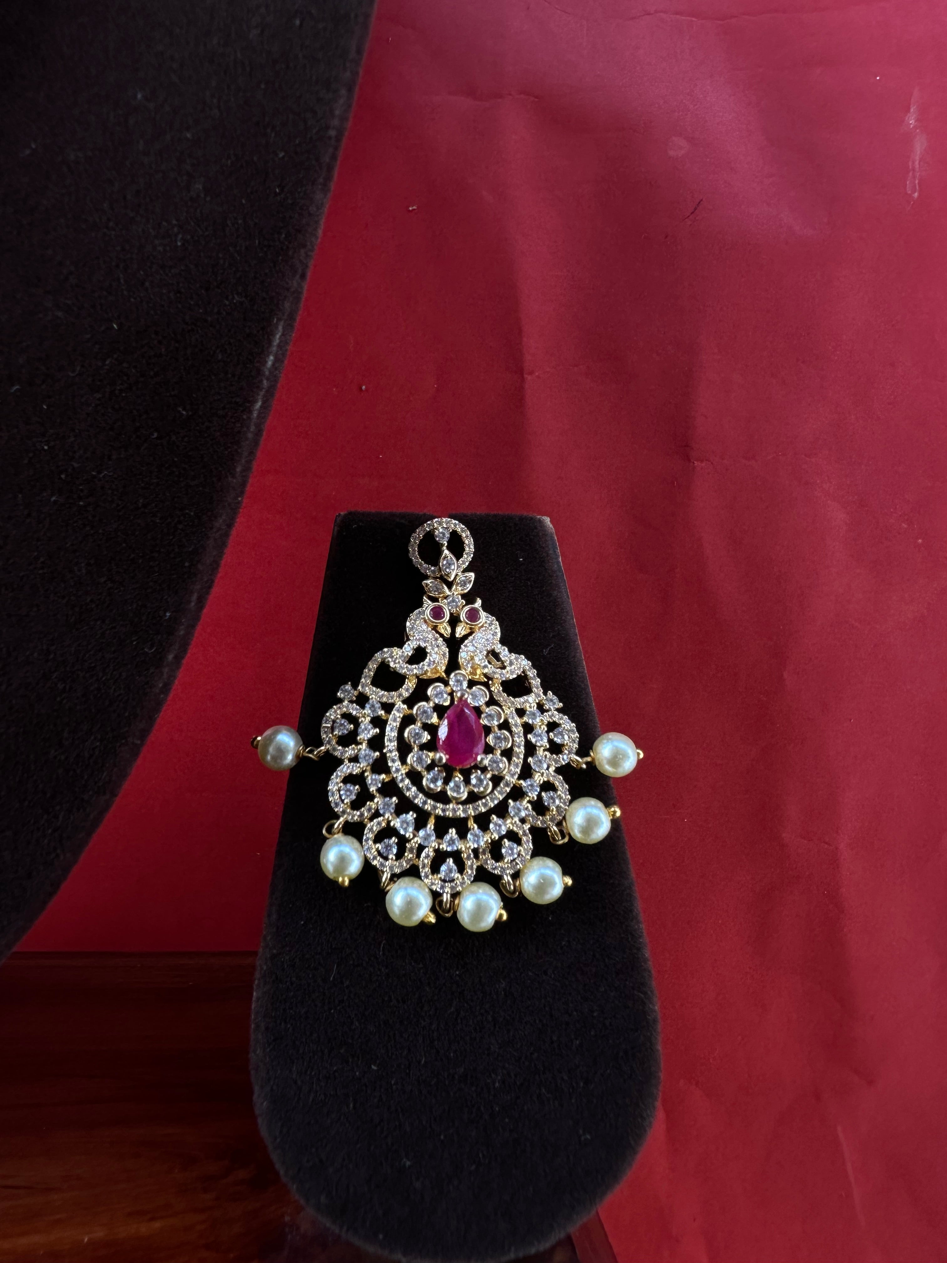 American Diamond Mangalsutra Set