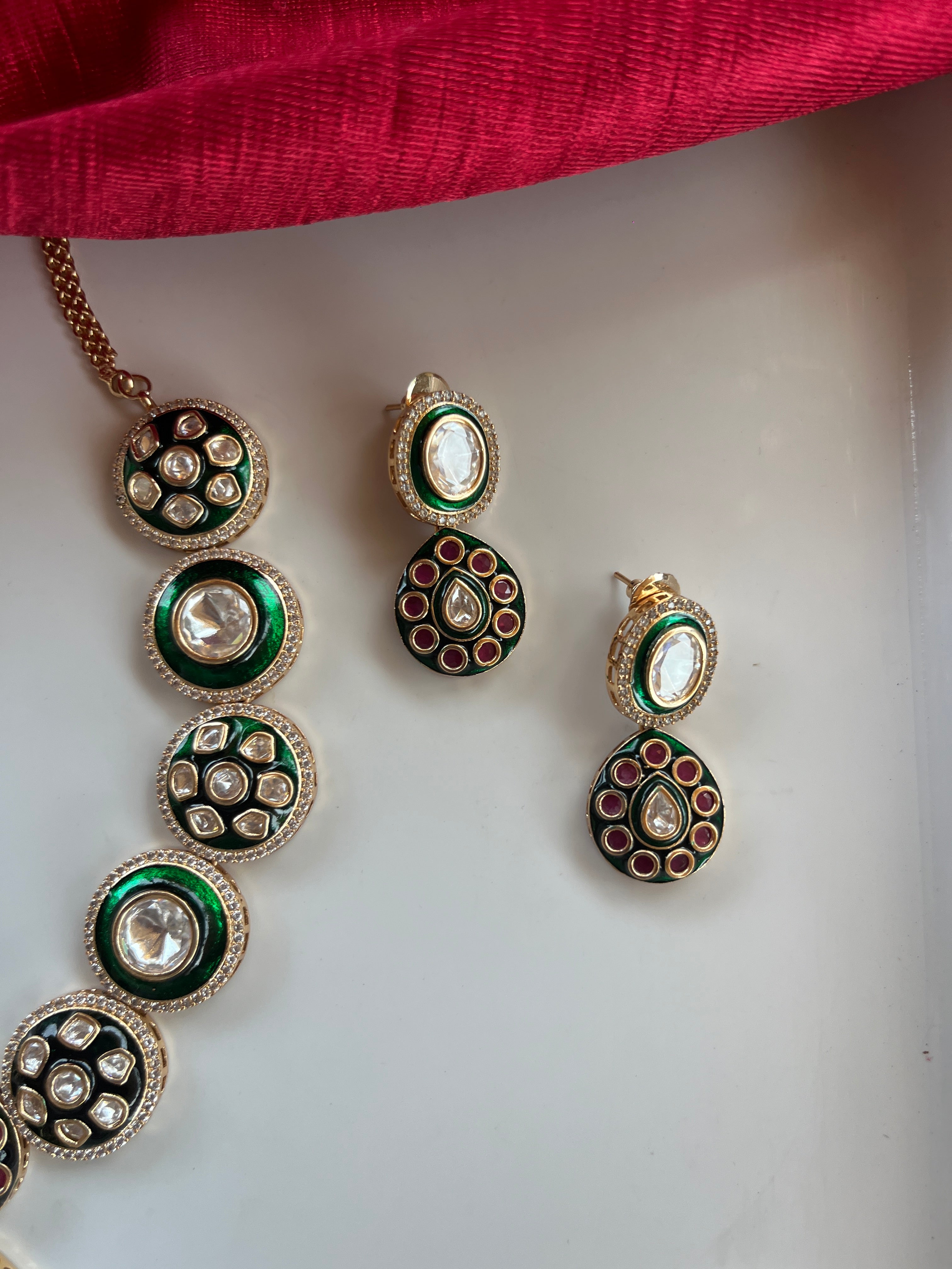 Kundan Jewellery Set