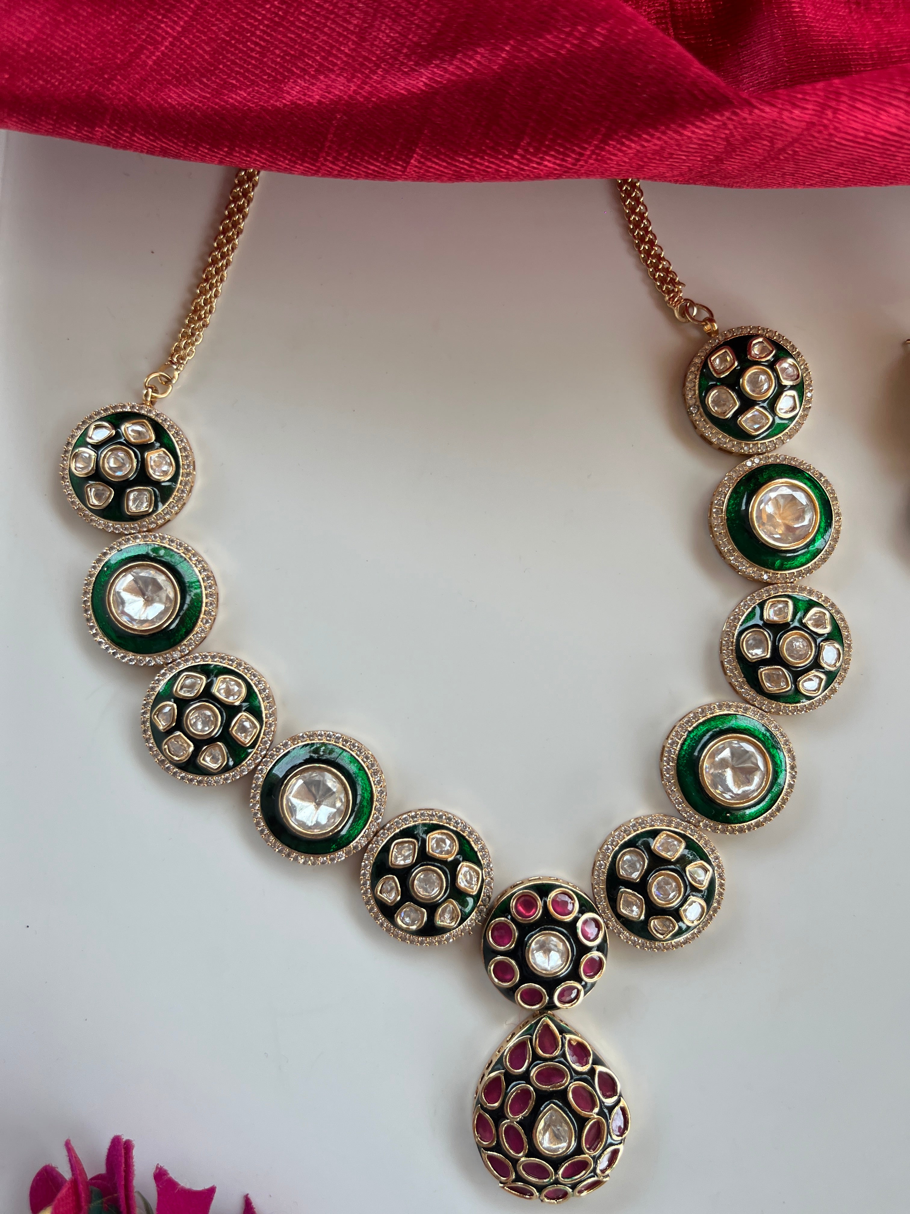 Kundan Jewellery Set