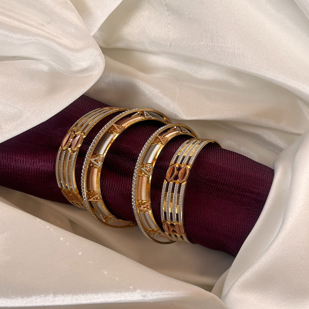 Gold Plated Bangles