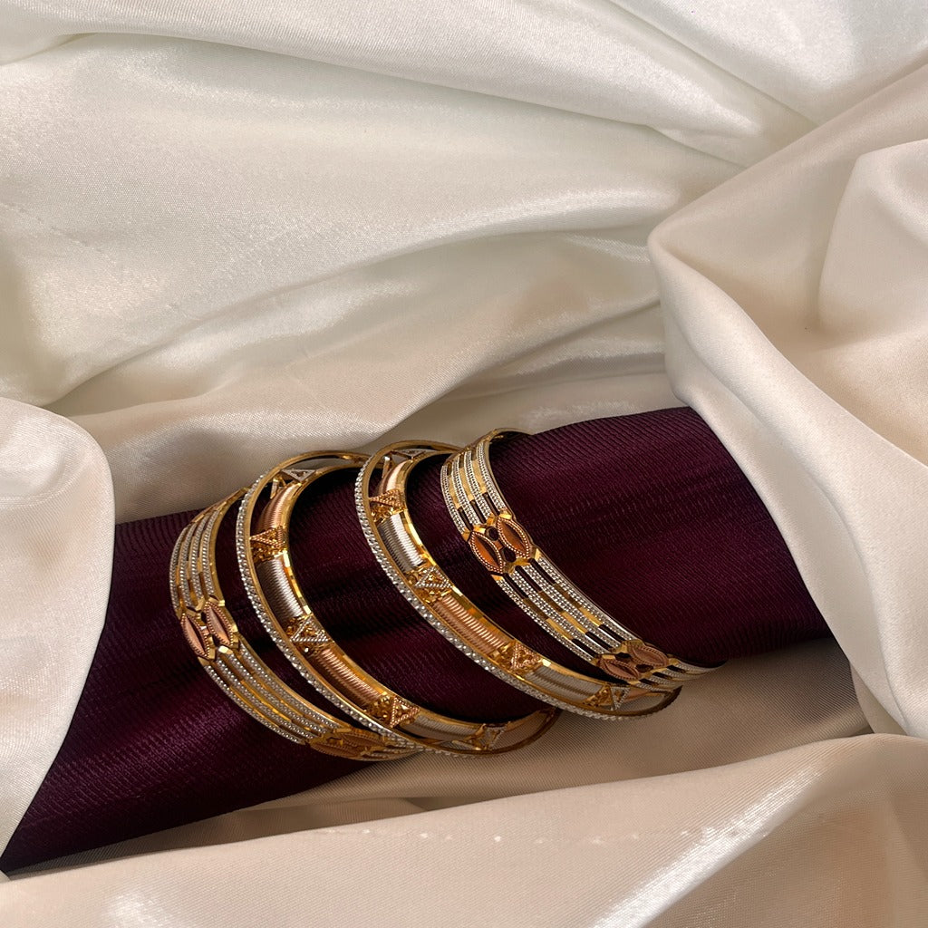 Gold Plated Bangles