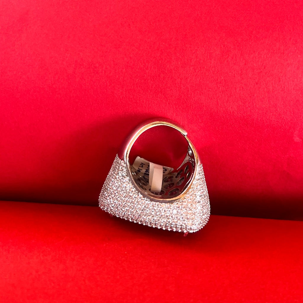American Diamond Ring ( Adjustable)