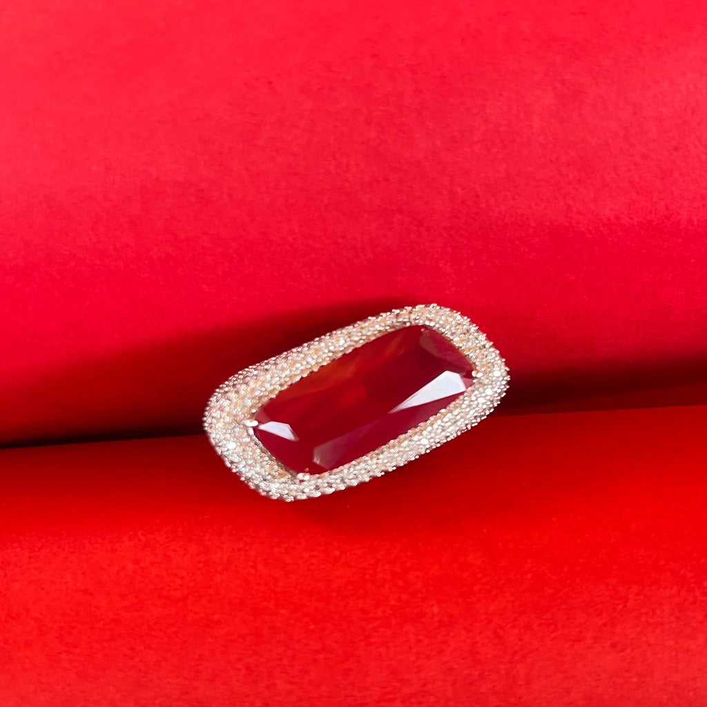 American Diamond Ring ( Adjustable)