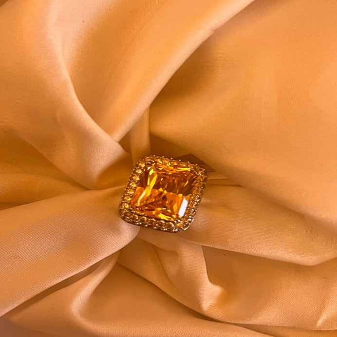 American Diamond Ring (Adjustable)