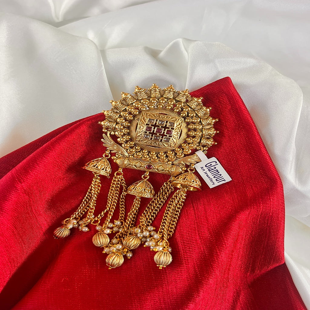 Antique Hair Brooch