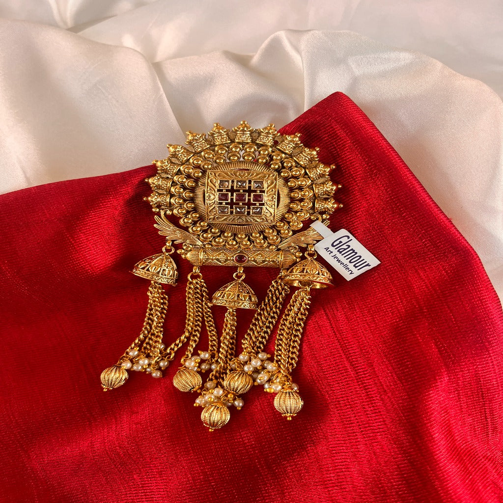Antique Hair Brooch